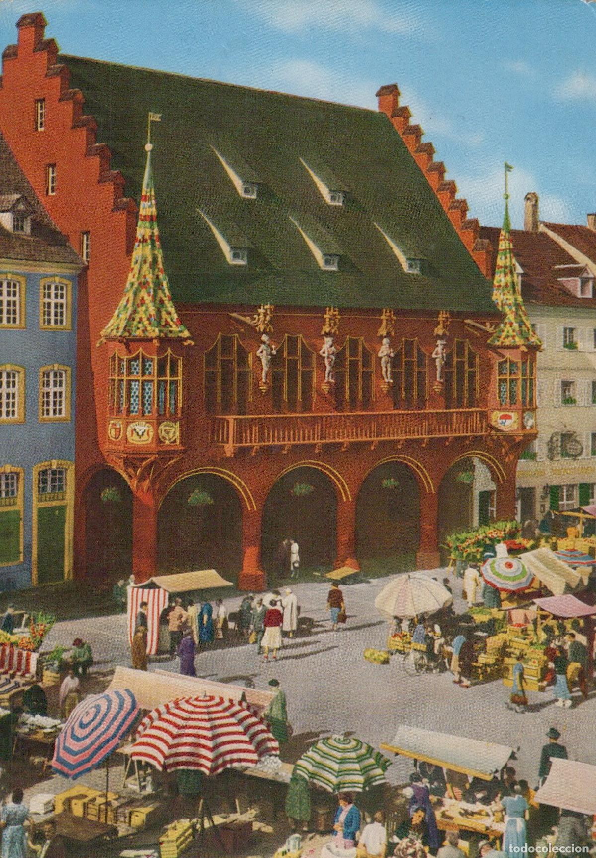 Postais: Germany Freiburg IM Breisgau Historisches Kaufhaus Marktplatz *YAK587