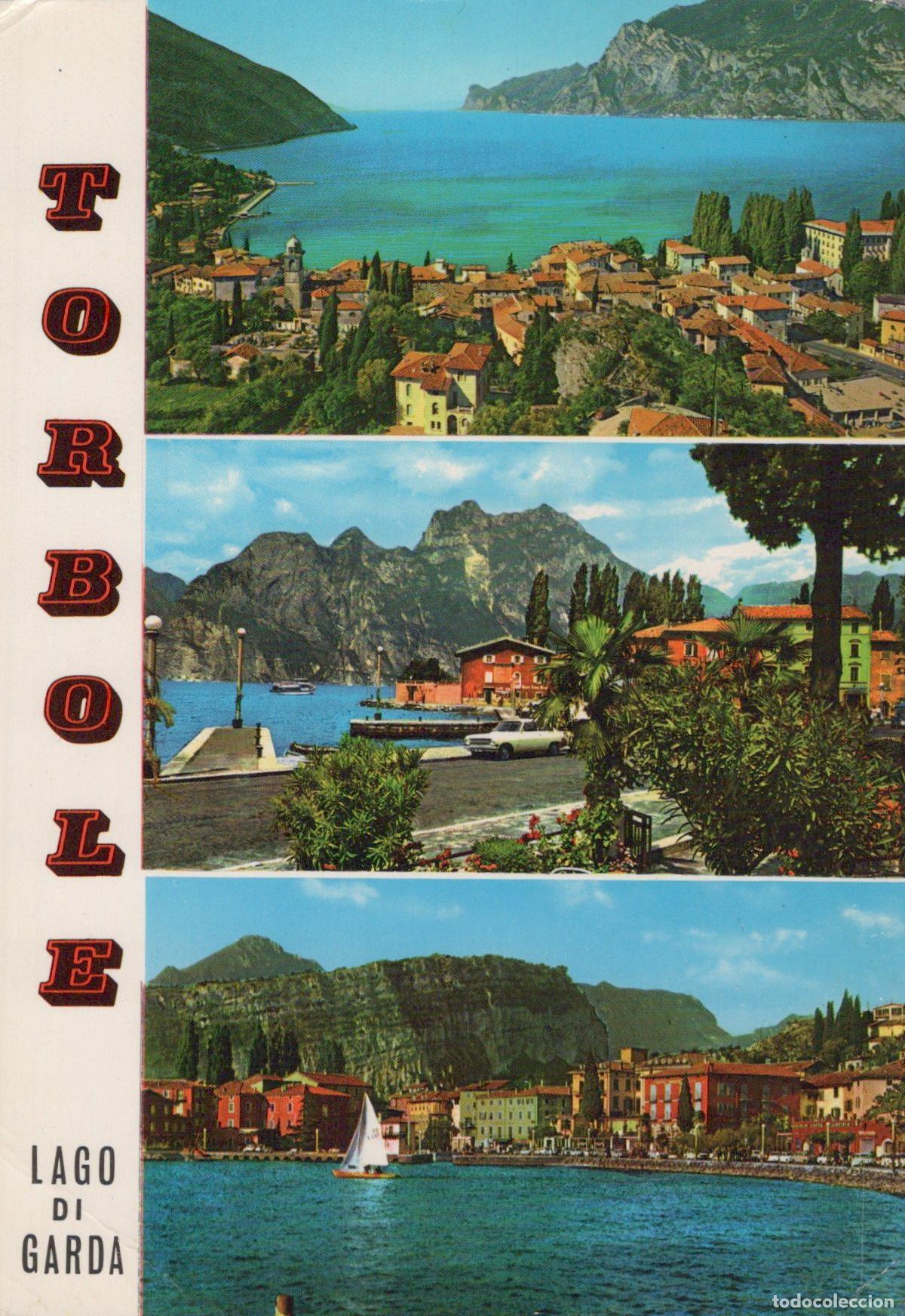 Postais: Italy Torbole Lago Garda Landscape Mountains Lago Posted *YAK578