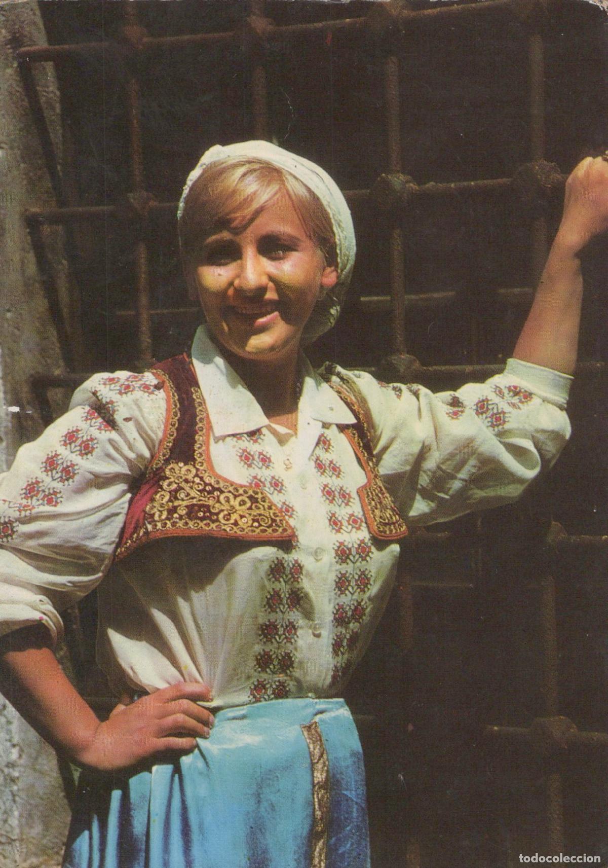 Postales: Bosnia and Herzegovina Sarajevo Bosnia Bosnian Woman in Traditional Folk *YAK606