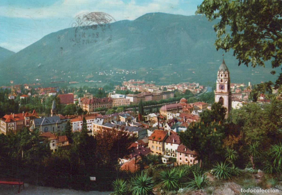 Postales: Italy Merano Italy Panorama Citta Mountains Posted *YAK399