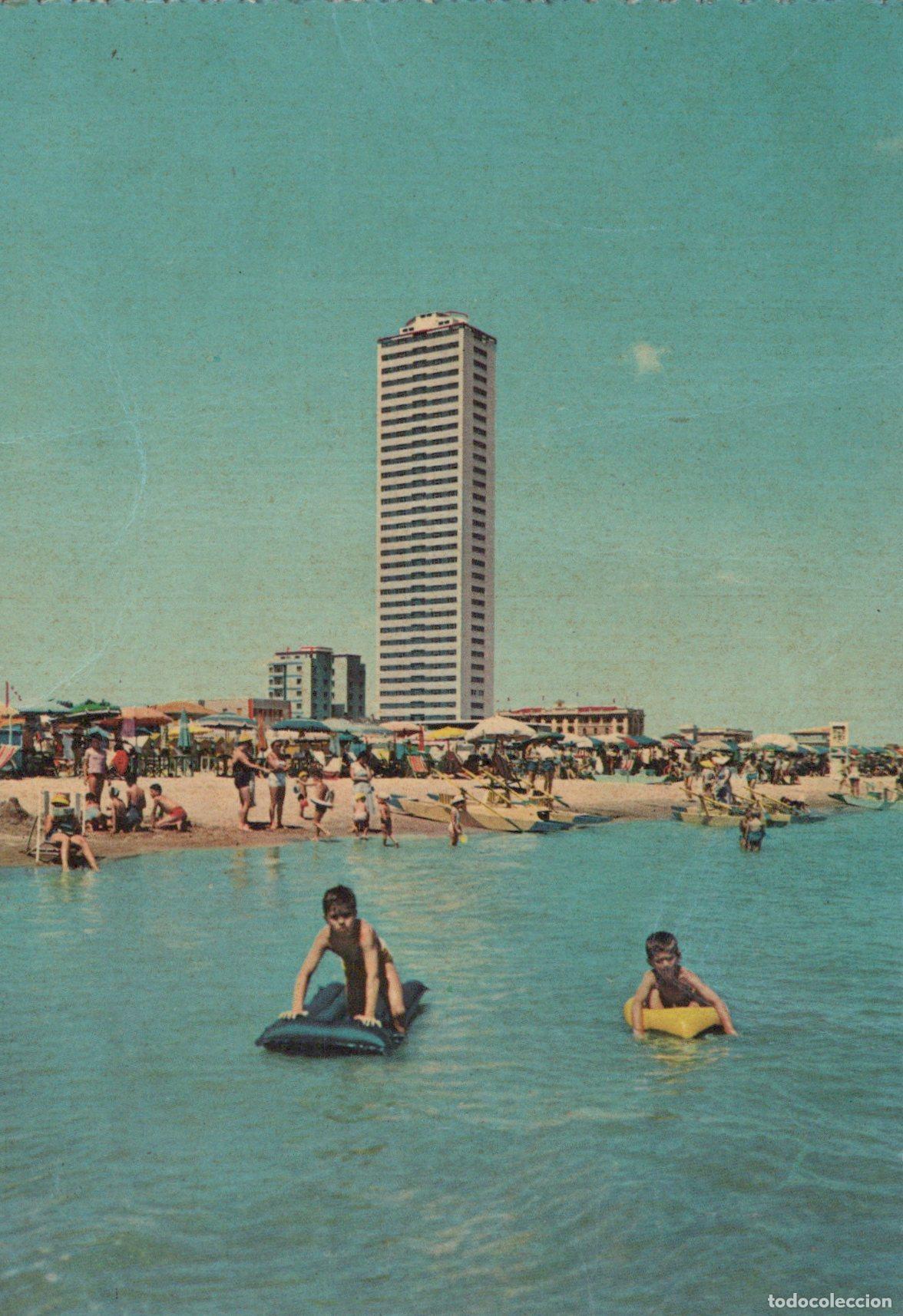 Cartoline: Italy Cesenatico Spiaggia Grattacielo Architecture Posted *YAK583