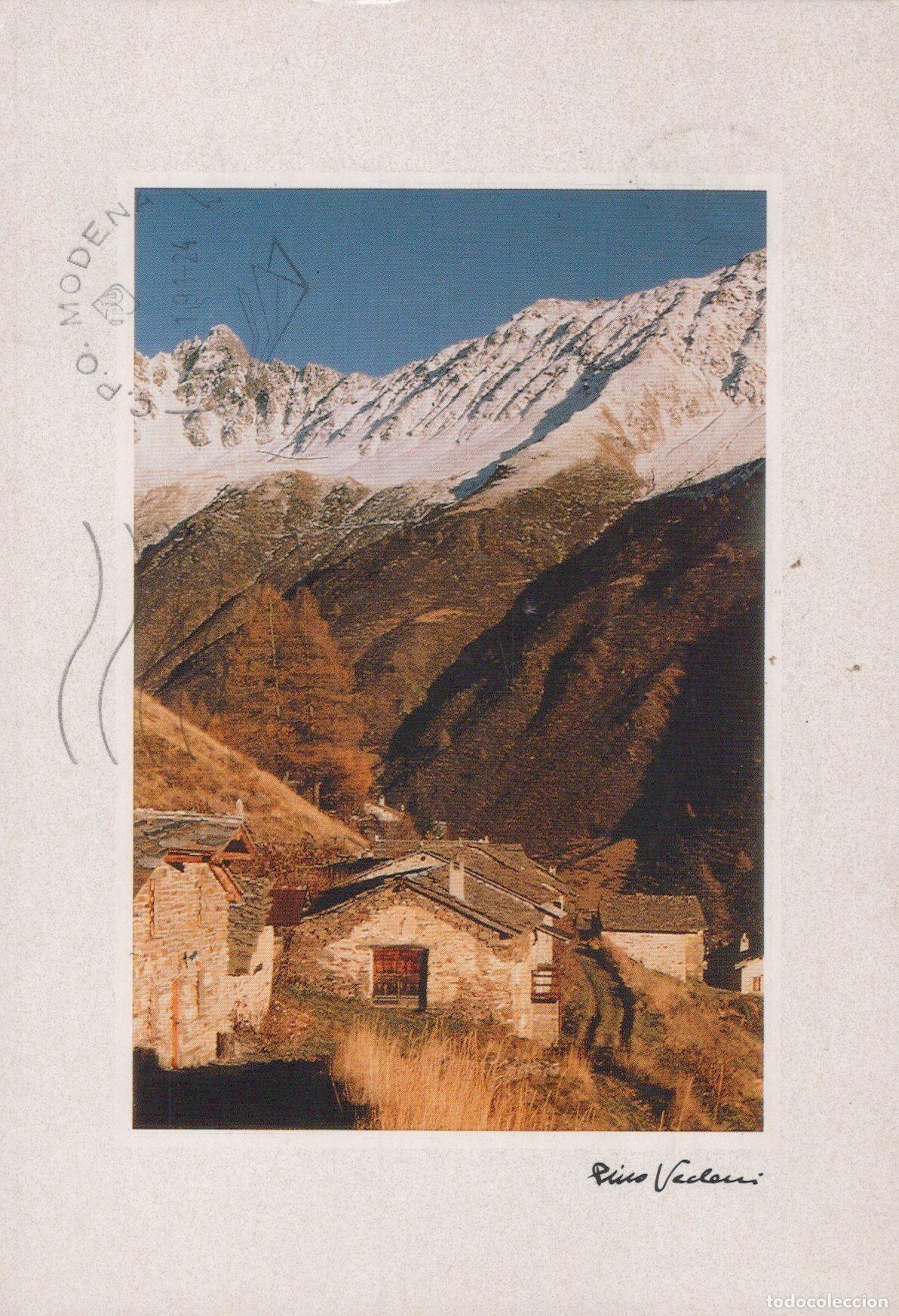 Cartoline: Italy Passo Tonale Landscape Montano Case Rurali Posted *YAK592