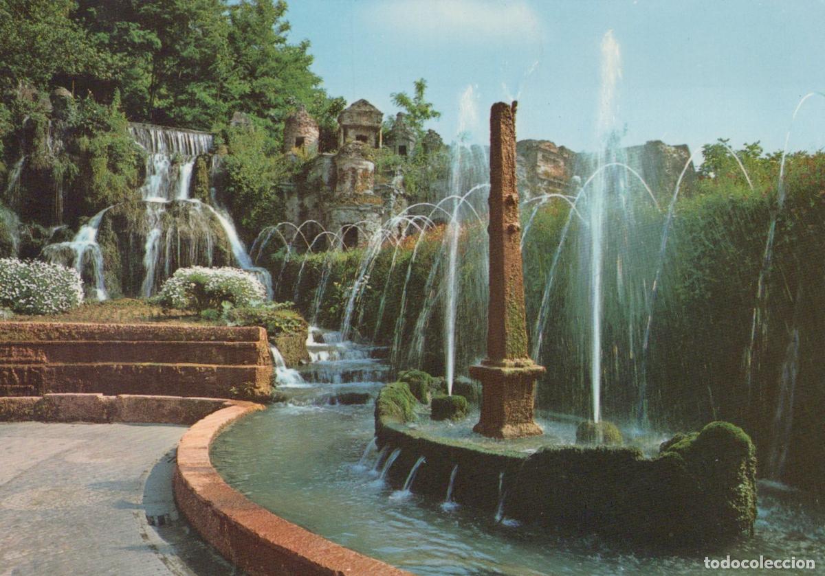 Cartoline: Italy Tivoli Villa Este Giochi Acqua Teatro della Piccola Rome *YAK395