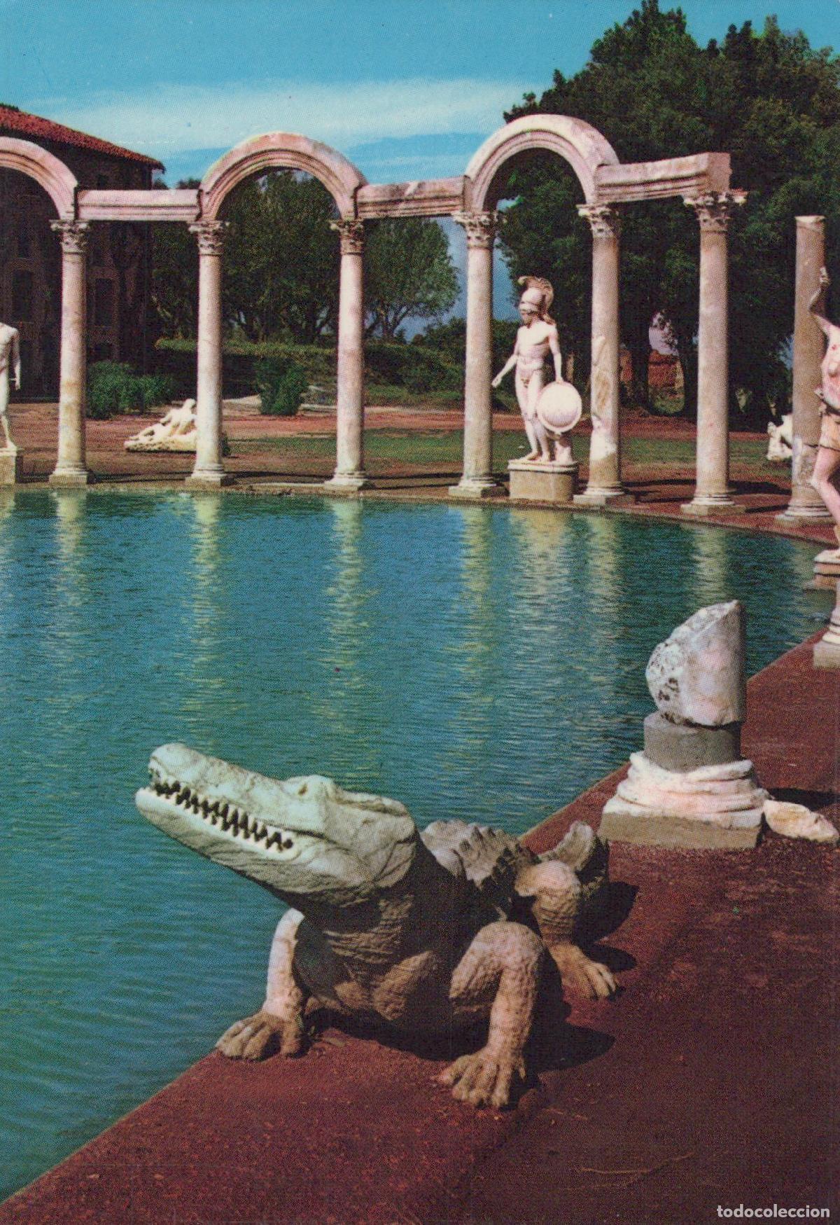 Cartoline: Italy Tivoli Villa Adriana Canopo Architecture Sculpture Posted *YAK617