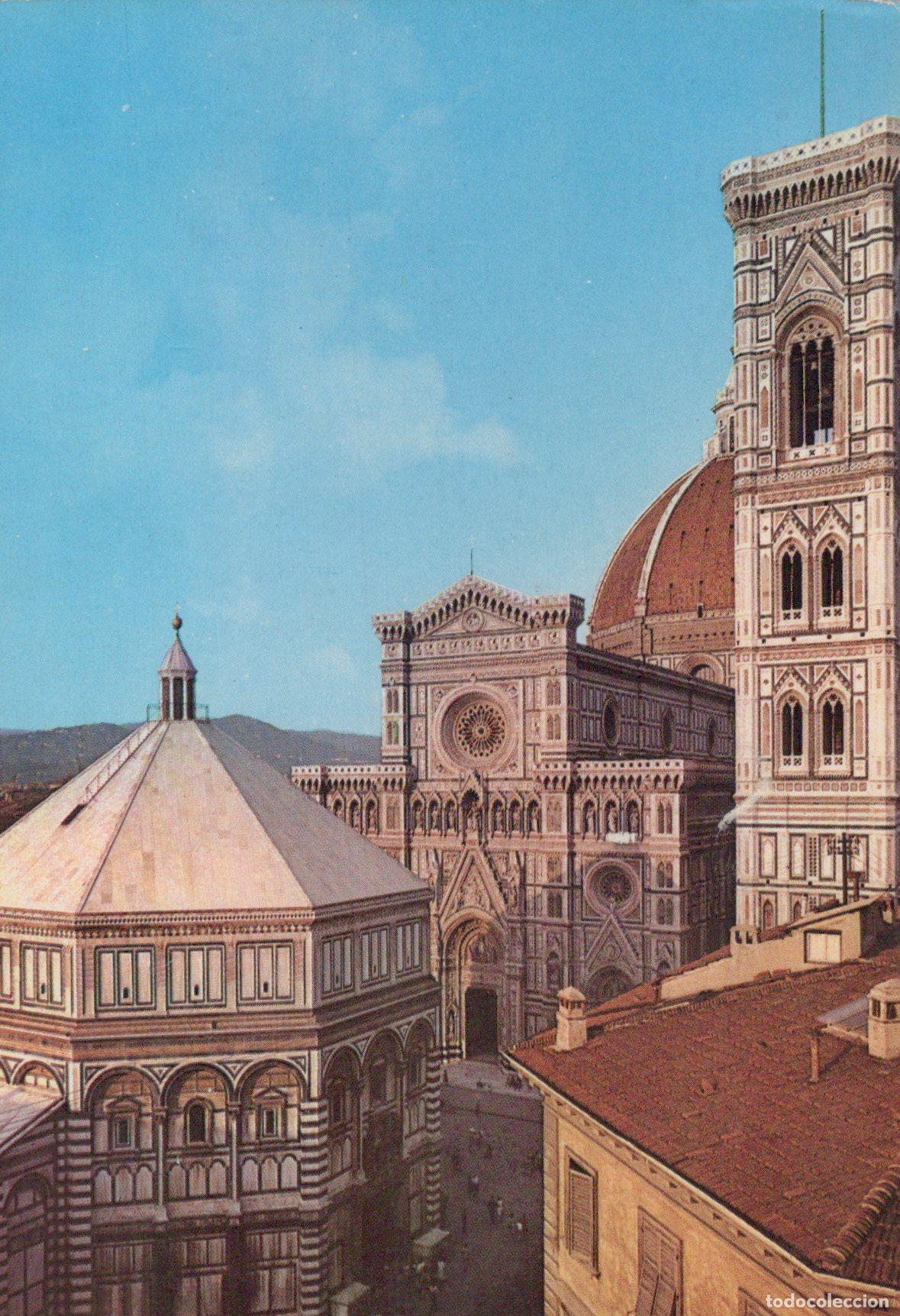 Cartoline: Italy Florence Florence Battistero Cathedral Campanile Giotto *YAK627