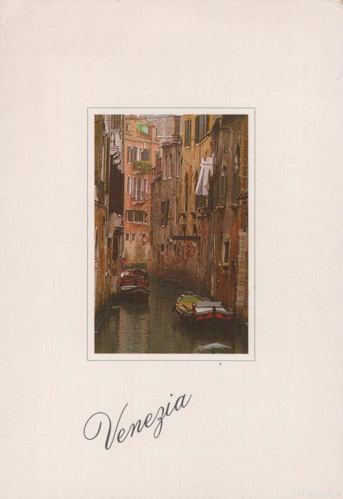 Cartoline: Italy Venezia Canale Architecture Barche Posted *YAK657