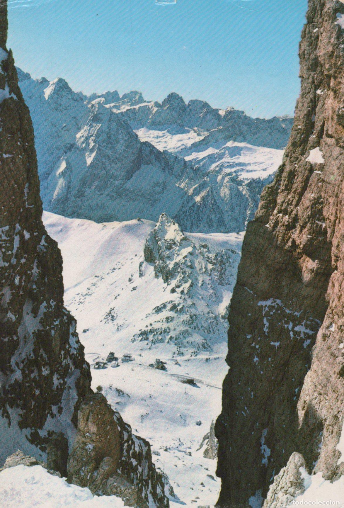 Cartoline: Italy Cortina Ampezzo Dolomiti Passo Pordoi Mountains Innevate *YAK658
