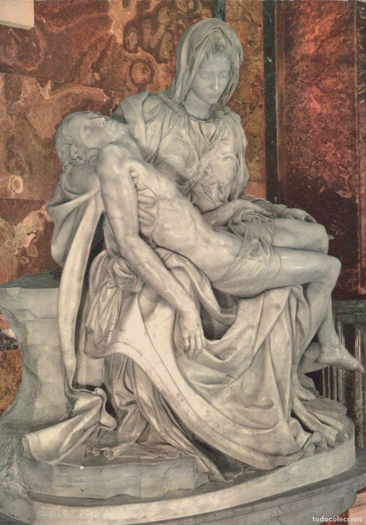 Cartoline: Italy Rome Basilica St Peter Pieta Michelangelo *YAK672