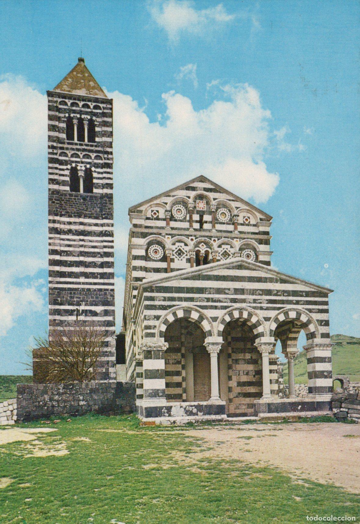 Postcards: Italy Saccargia Basilica Romanico Pisano XII Secolo Architecture *YAK677