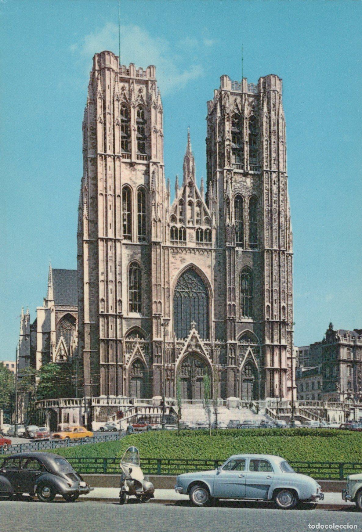 Postales: Belgium Brussels Cathedral Saint Michel Architecture Unposted *YAK682