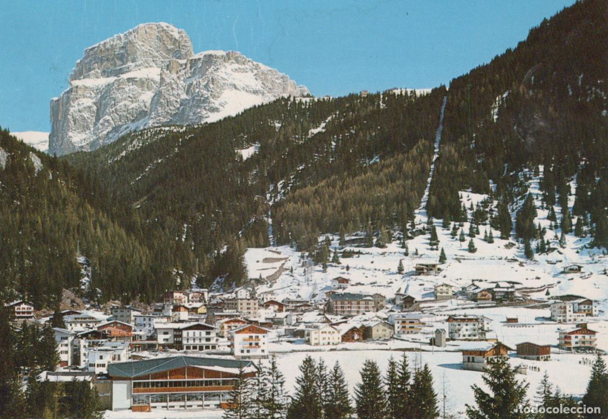 Postcards: Italy Canazei Dolomiti Fassa View Invernale Con Sass Pordoi *YAK470