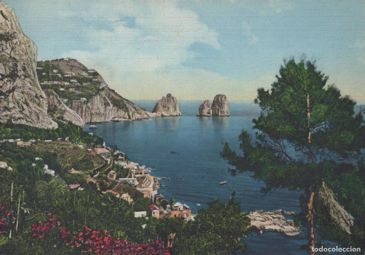 Postcards: Italy Capri Panorama Con Faraglioni View General Posted Unposted *YAK479