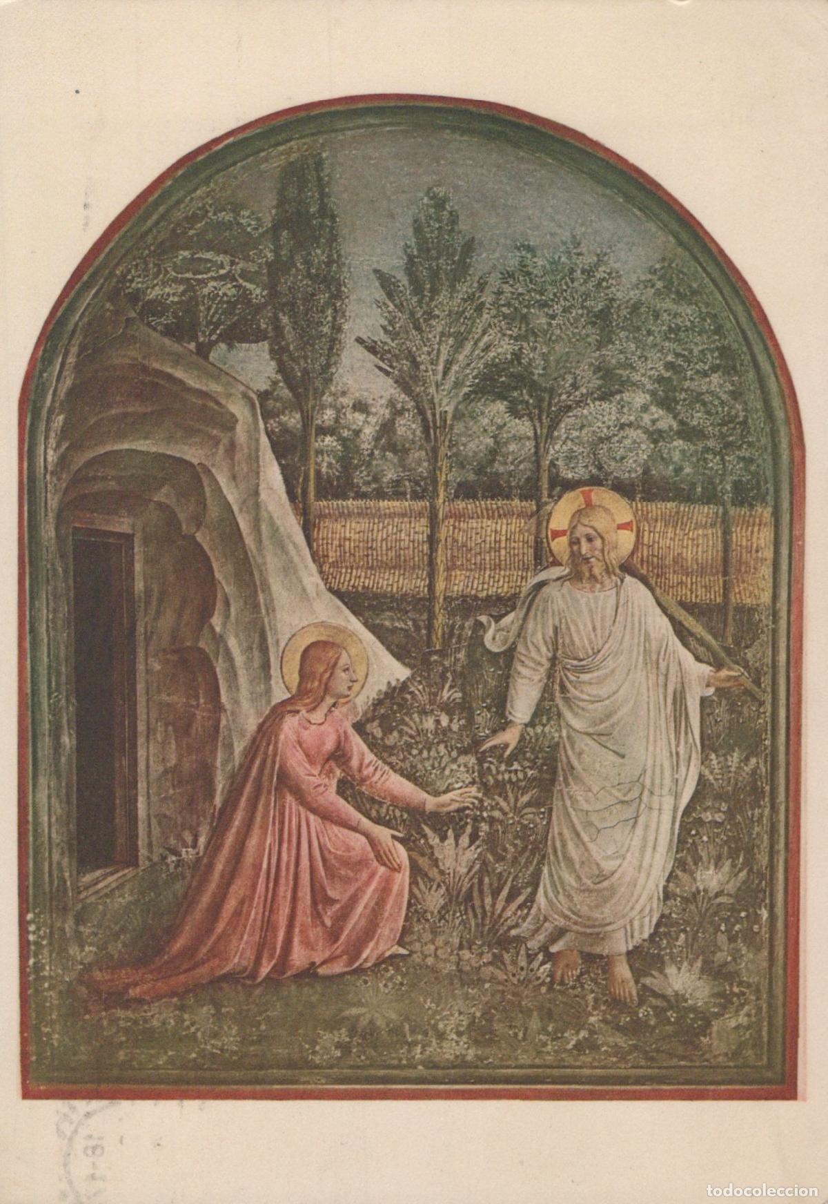 Postcards: Italy Florence Beato Angelico Jesus Appears to Magdalene *YAK698
