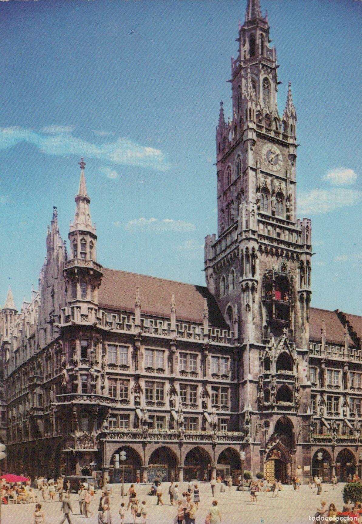 Postcards: Germany Munich Munich Bayern Rathaus am Marienplatz Unposted *YAK707