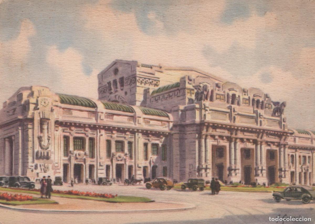 Postcards: Italy Milano Stazione Centrale Architecture Edificio Storico Posted *YAK475
