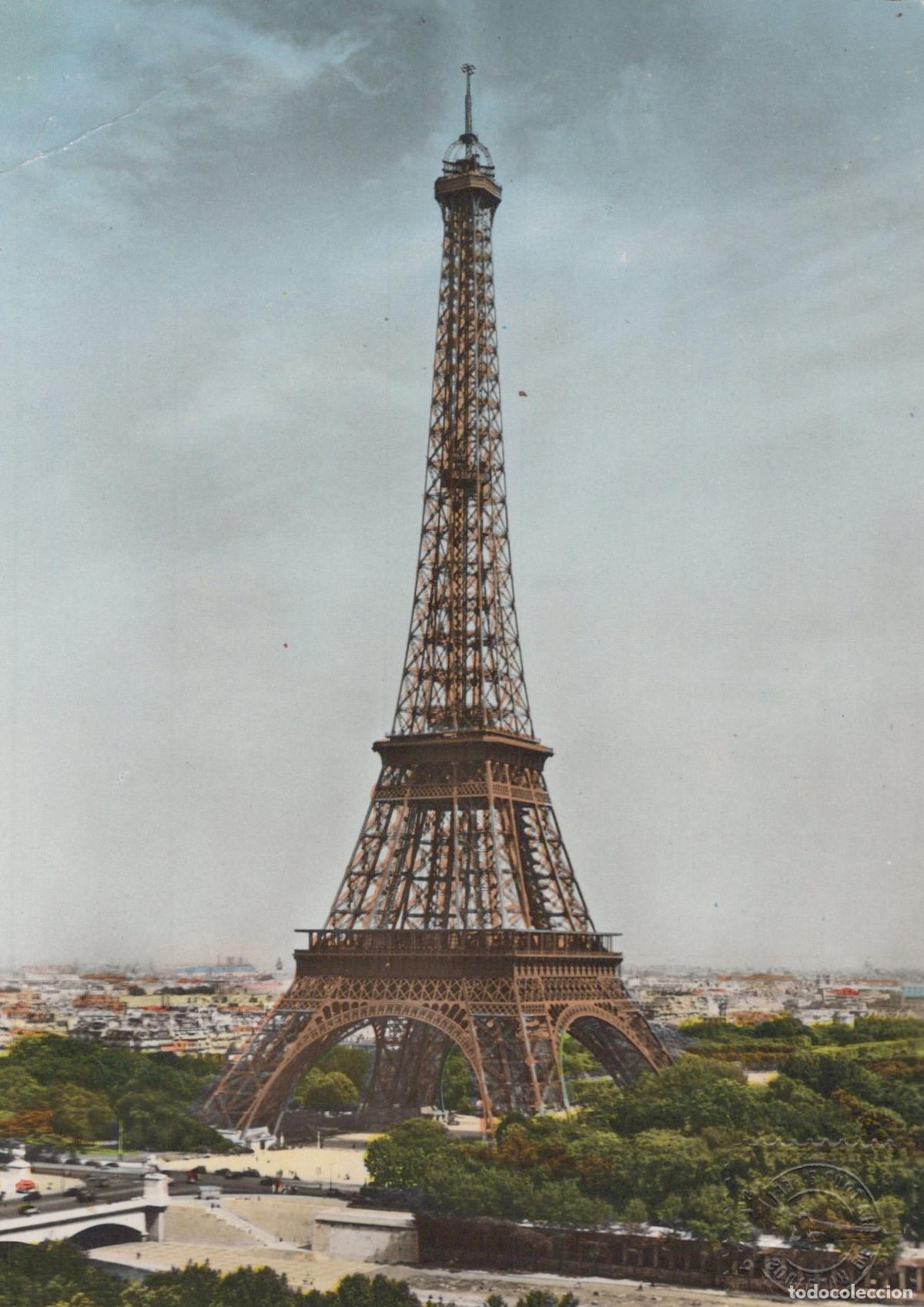 Postcards: France Paris Ile Tour Eiffel Architecture Real Photo Unposted *YAK494