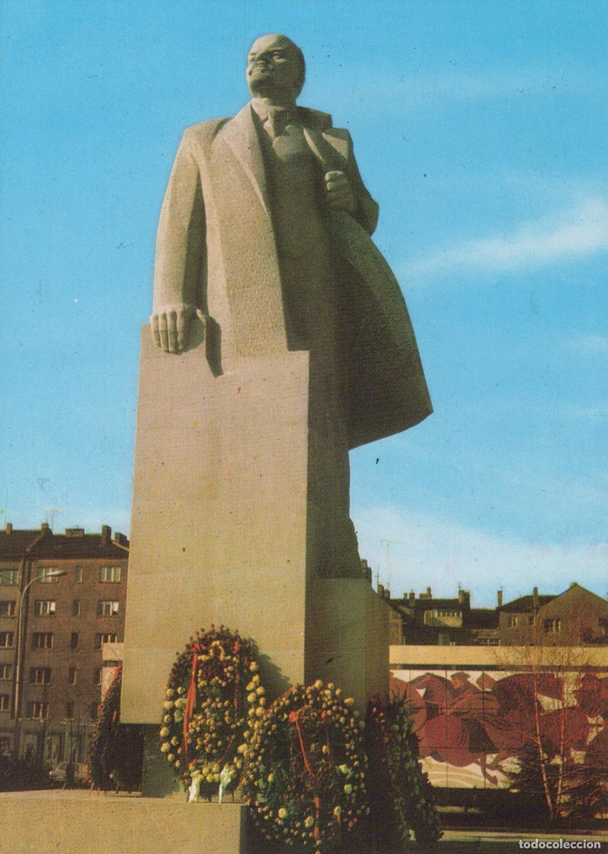 Cartoline: Bulgaria Sofia Monument To V I Lenin Kerbel Tashev 1971 Unposted *YAK727