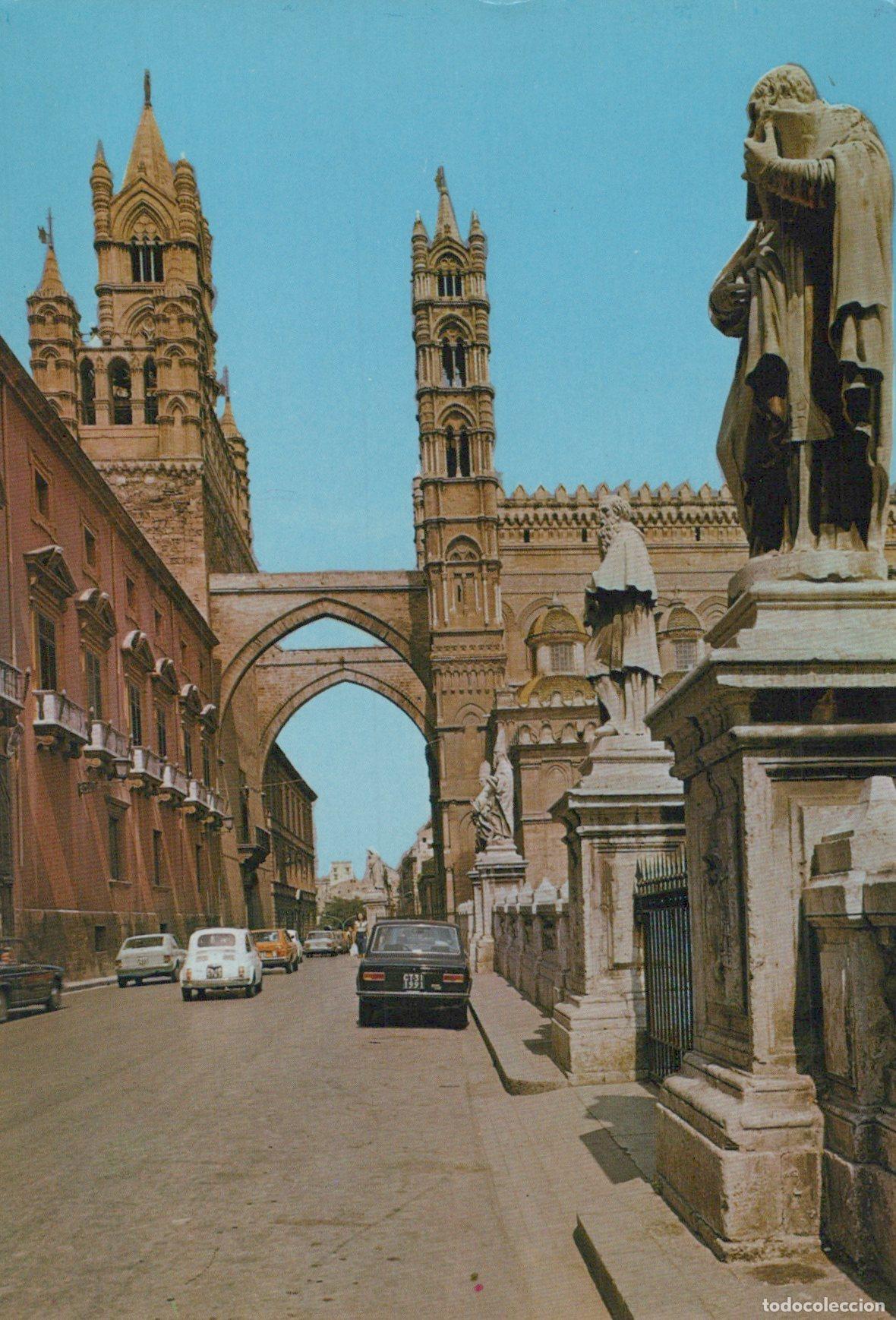 Cartoline: Italy Palermo Palazzo Arcivescovile Architecture Posted *YAK723