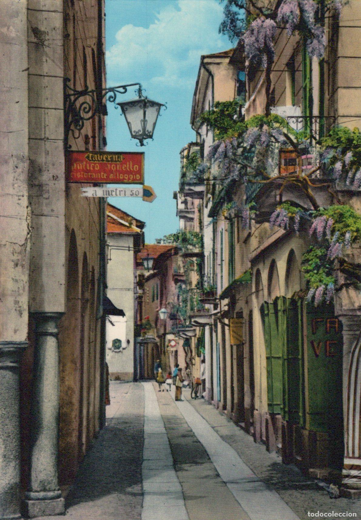 Cartoline: Italy Orta Via Degli Olina Architecture Unposted *YAK504