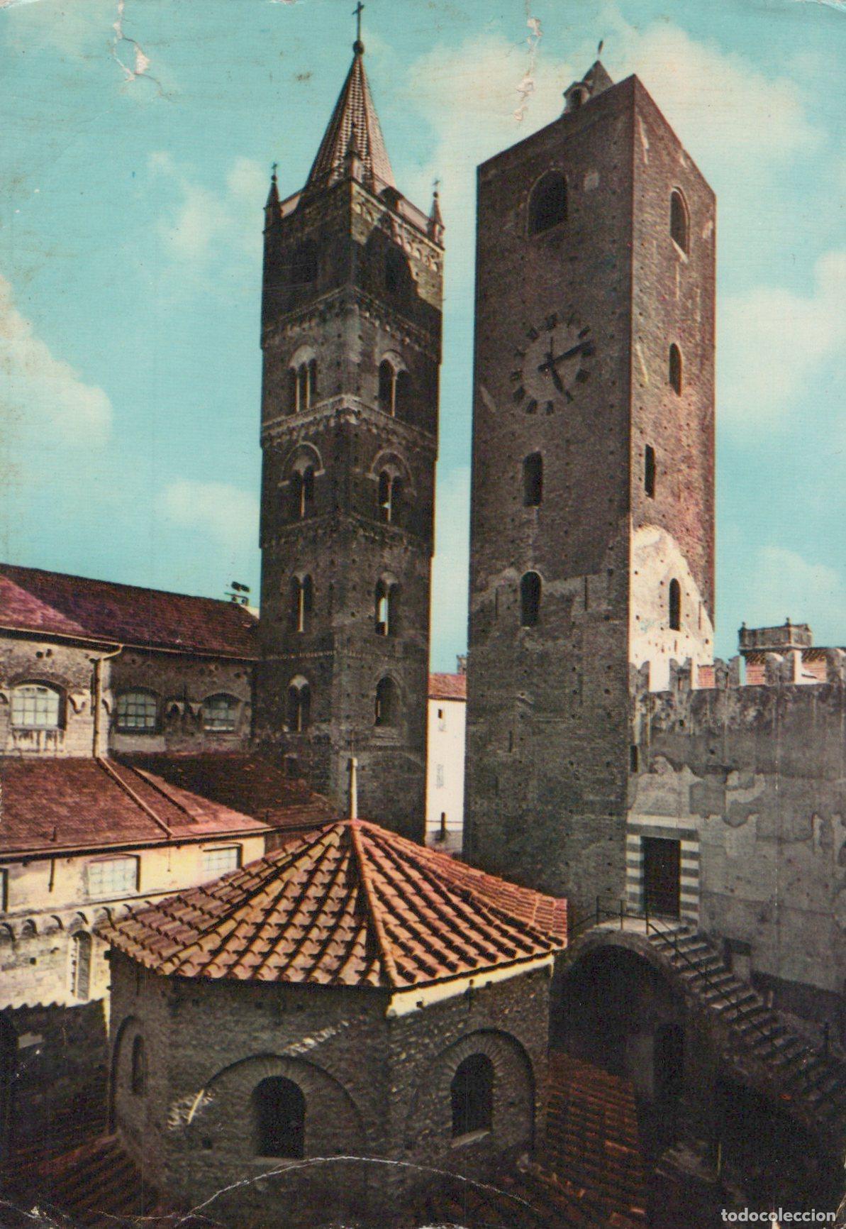 Cartoline: Italy Albenga Battistero Palazzo Vecchio Architecture Posted *YAK495