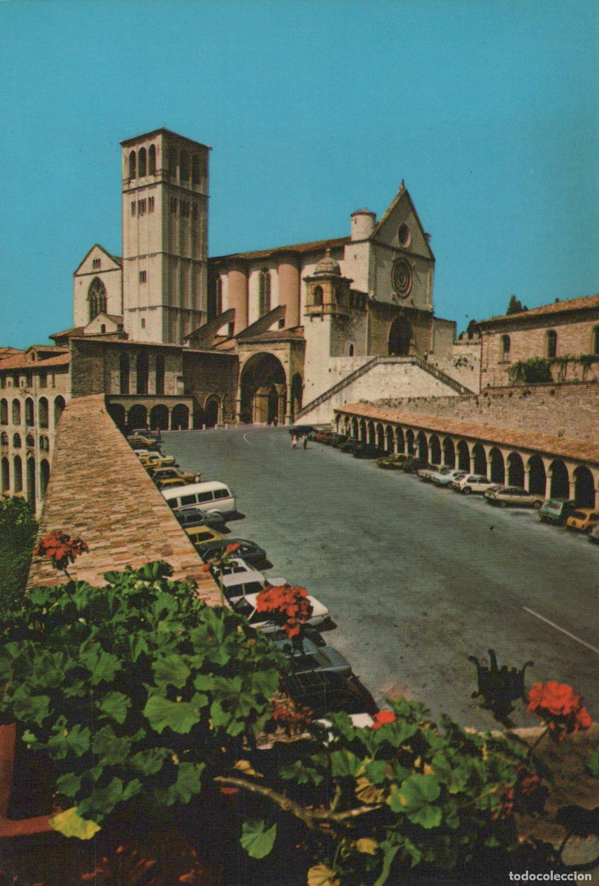 Cartoline: Italy Assisi Basilica San Francesco Architecture Posted Unposted *YAK733