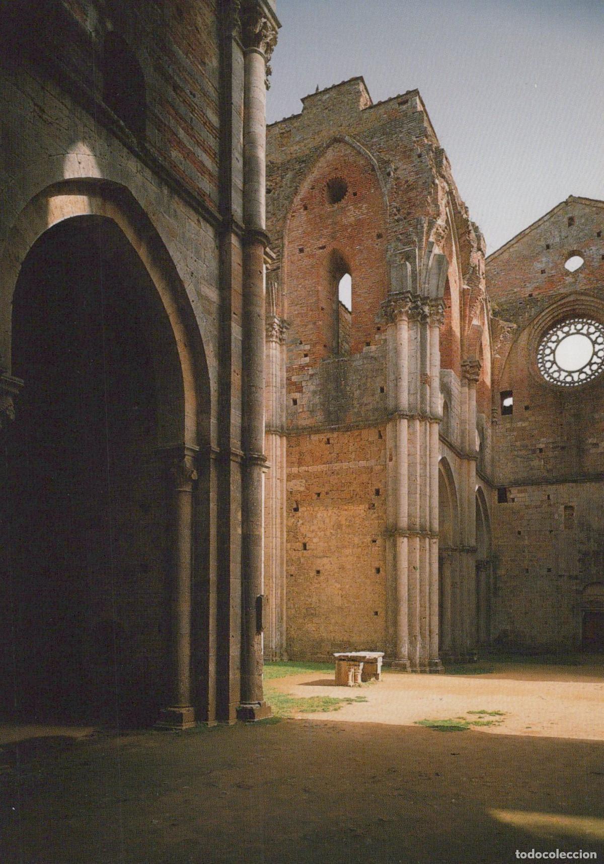 Cartoline: Italy Chiusdino Abbazia San Galgano Architecture Posted Unposted *YAK771