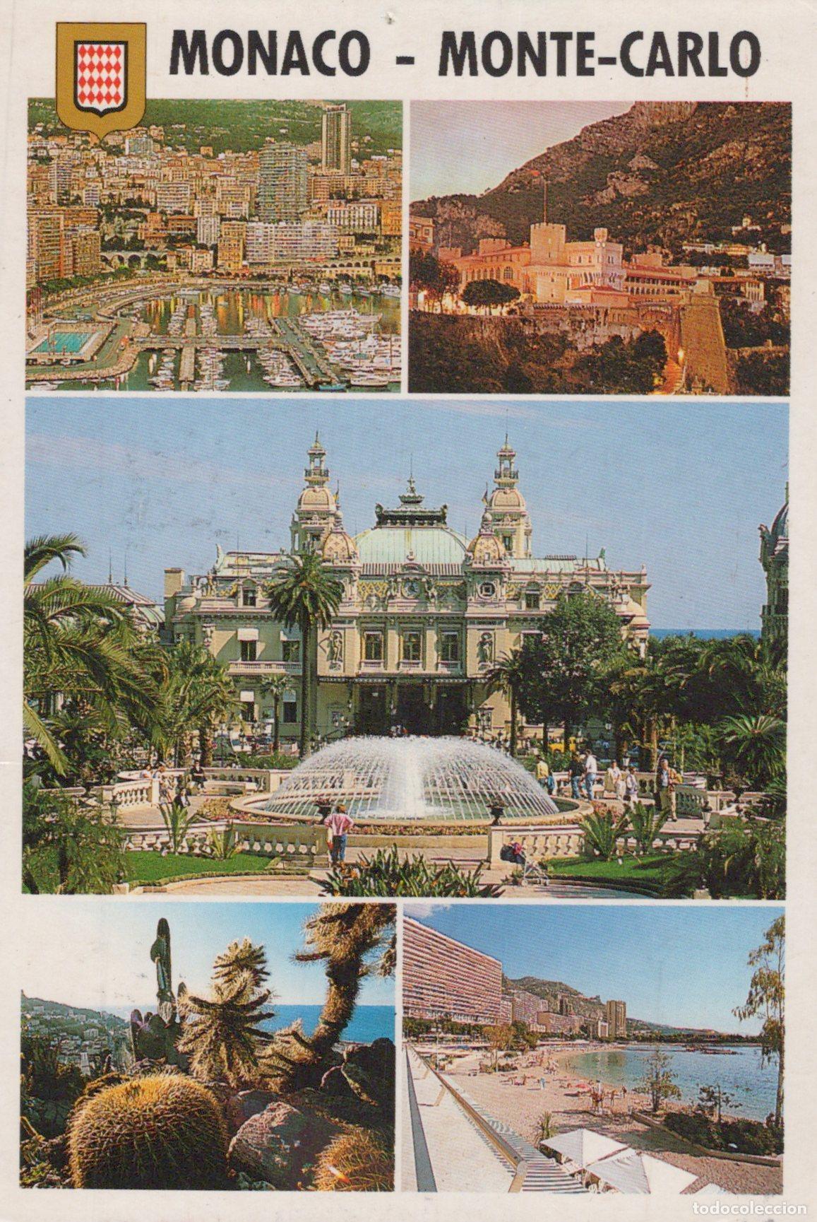 Postkarten: Monaco Monte Carlo Vues Diverses Port Casino Plage Architecture *YAK748