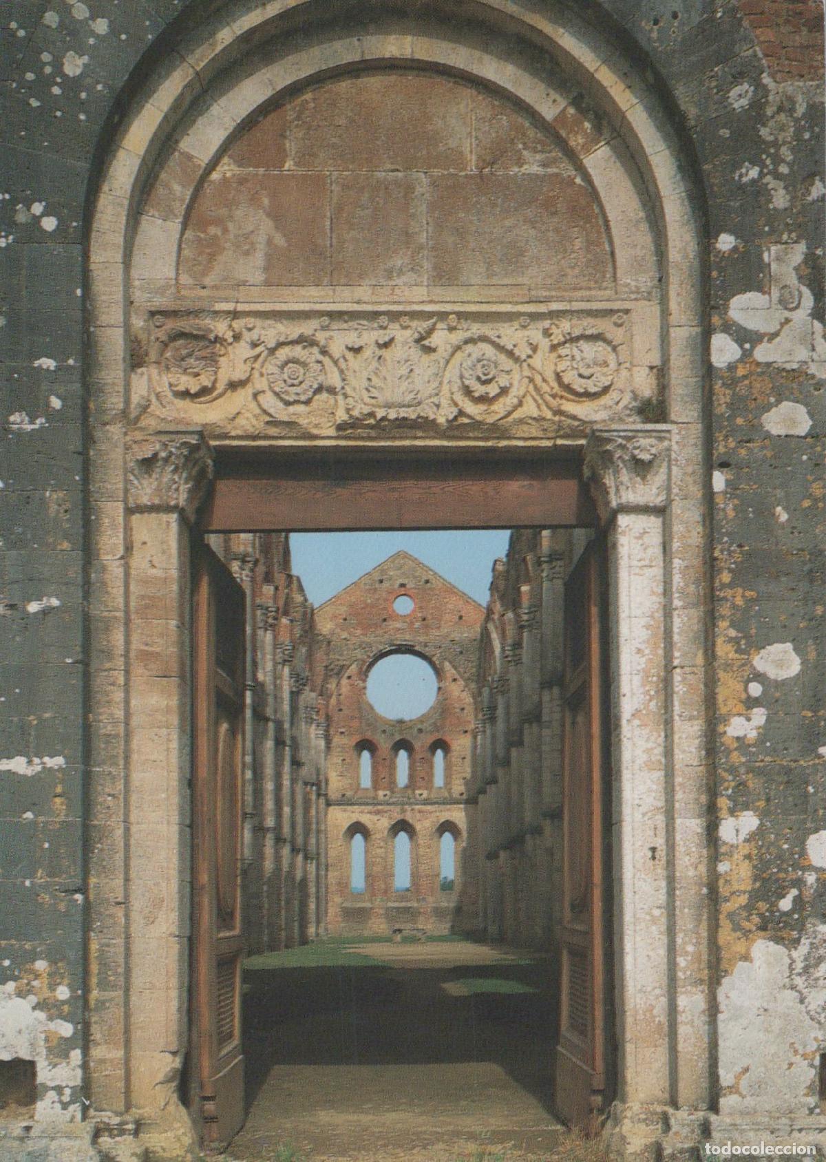 Cartoline: Italy Chiusdino Siena Abbazia San Galgano Architecture Unposted *YAK772