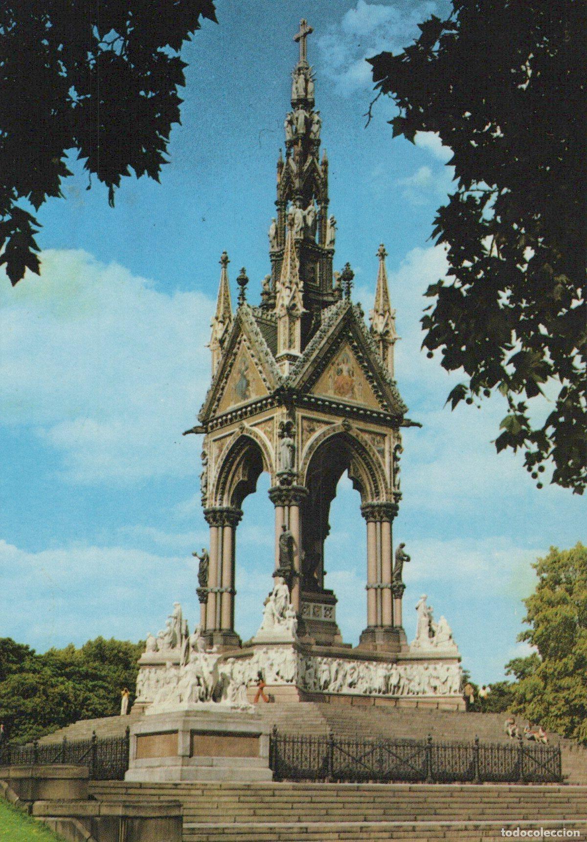 Postcards: United Kingdom London UK Albert Memorial Architecture Unposted *YAK534