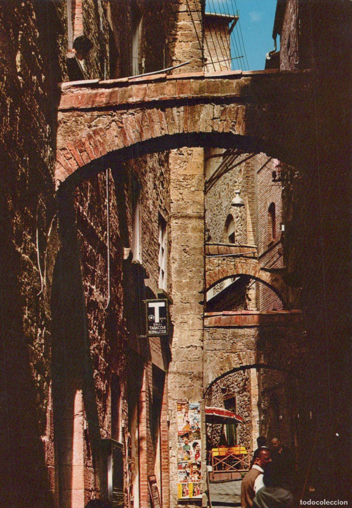 Postkarten: Italy Volterra Vicolo Delle Prigioni Architecture Posted Unposted *YAK768