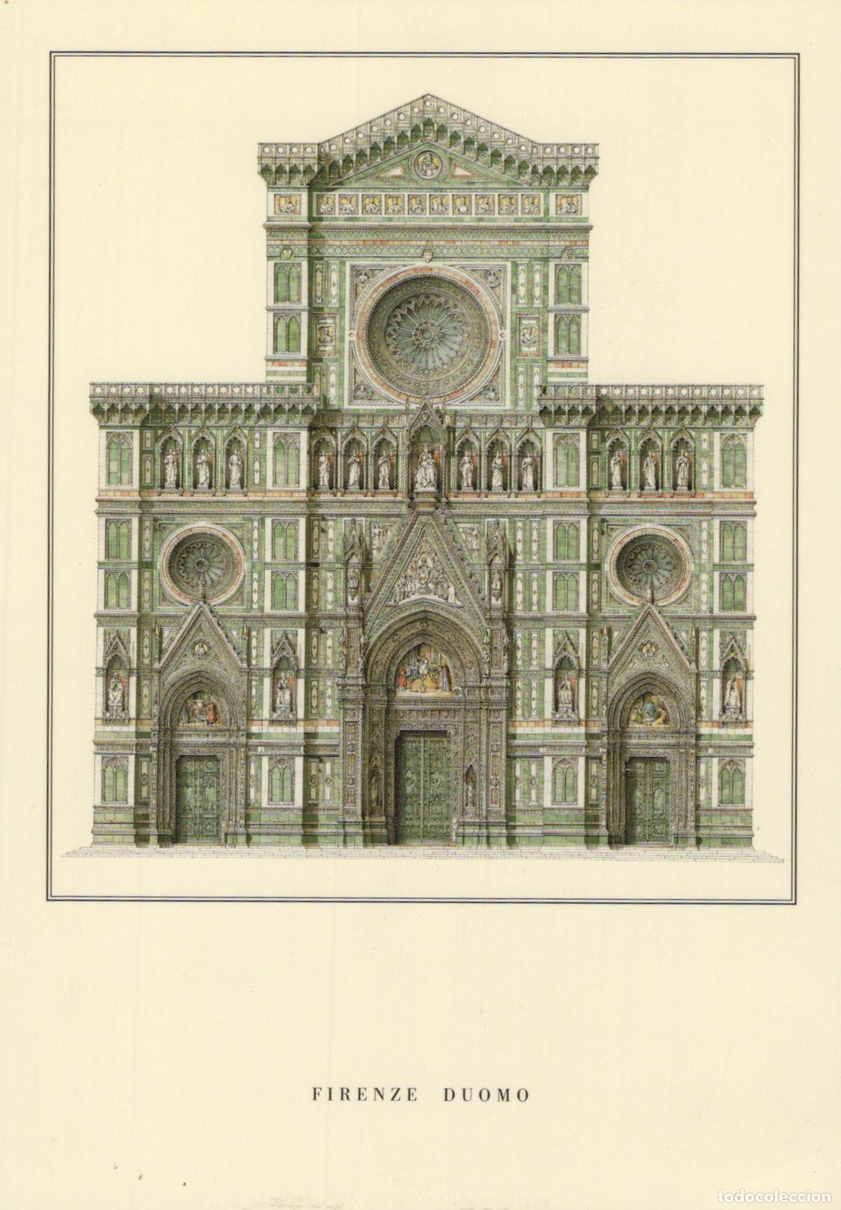 Cartes Postales: Italy Florence Duomo Architecture Cathedral Posted Unposted *YAK796