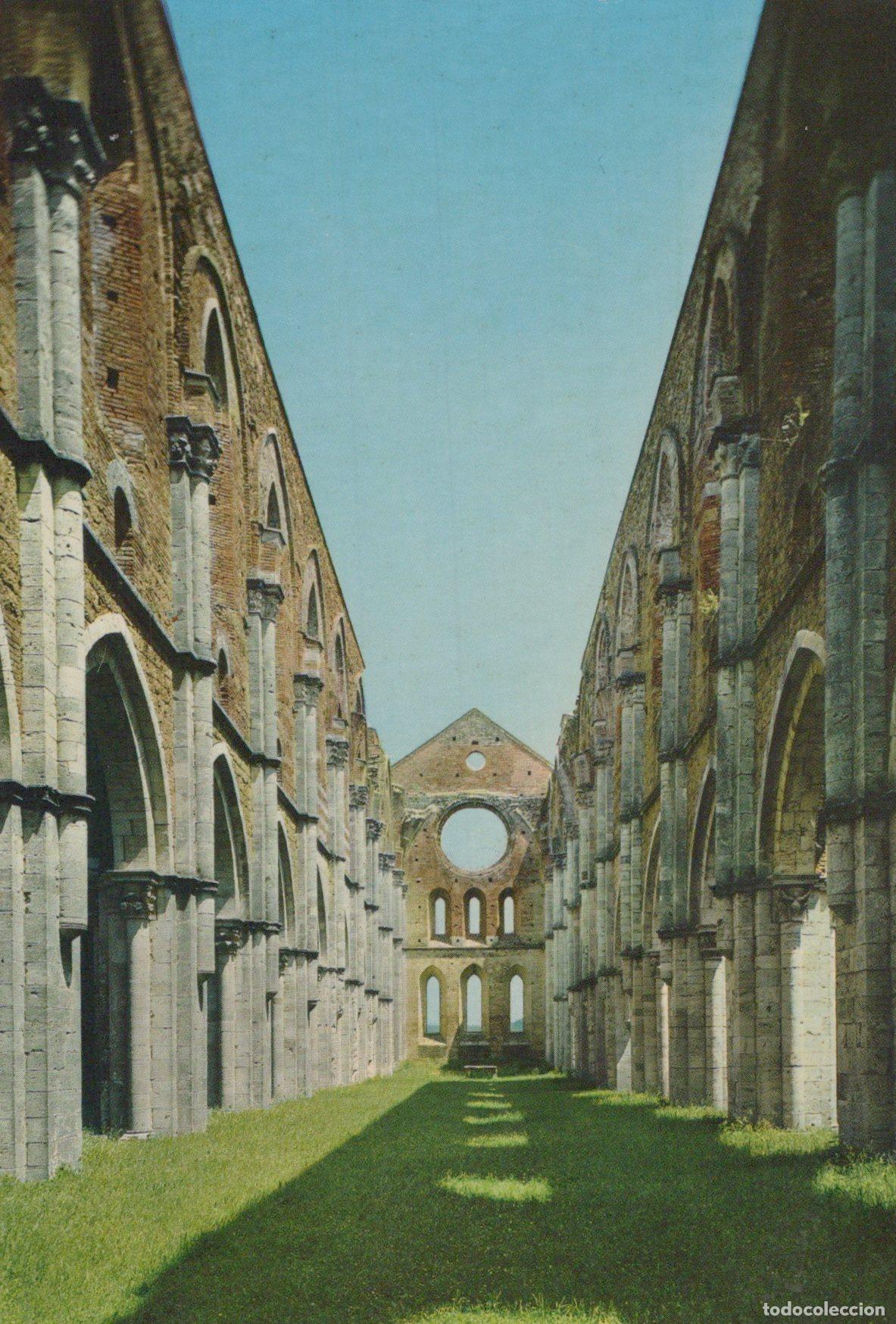Cartes Postales: Italy Siena Abbazia San Galgano Architecture Posted Unposted *YAK773