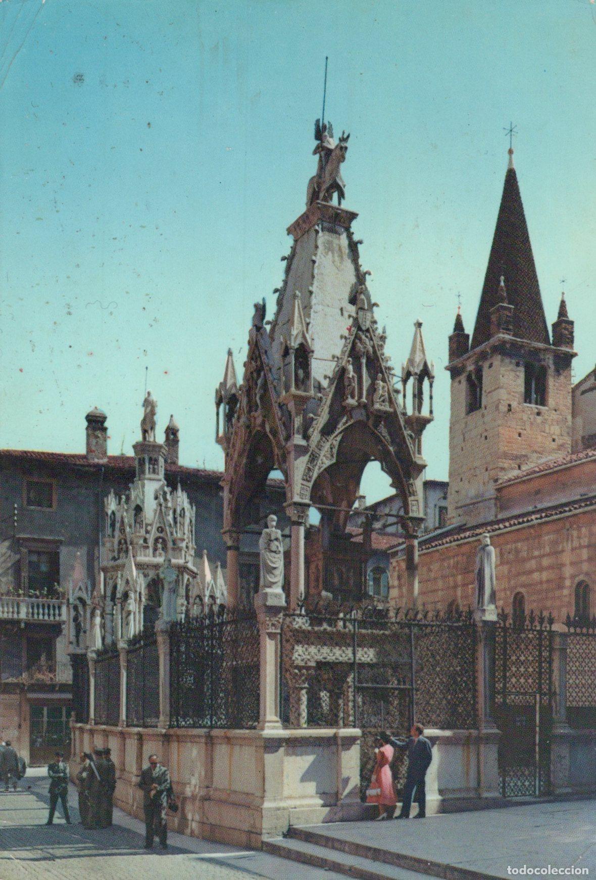 Cartes Postales: Italy Verona Arche Scaligere Architecture Monumento Storico Posted *YAK535