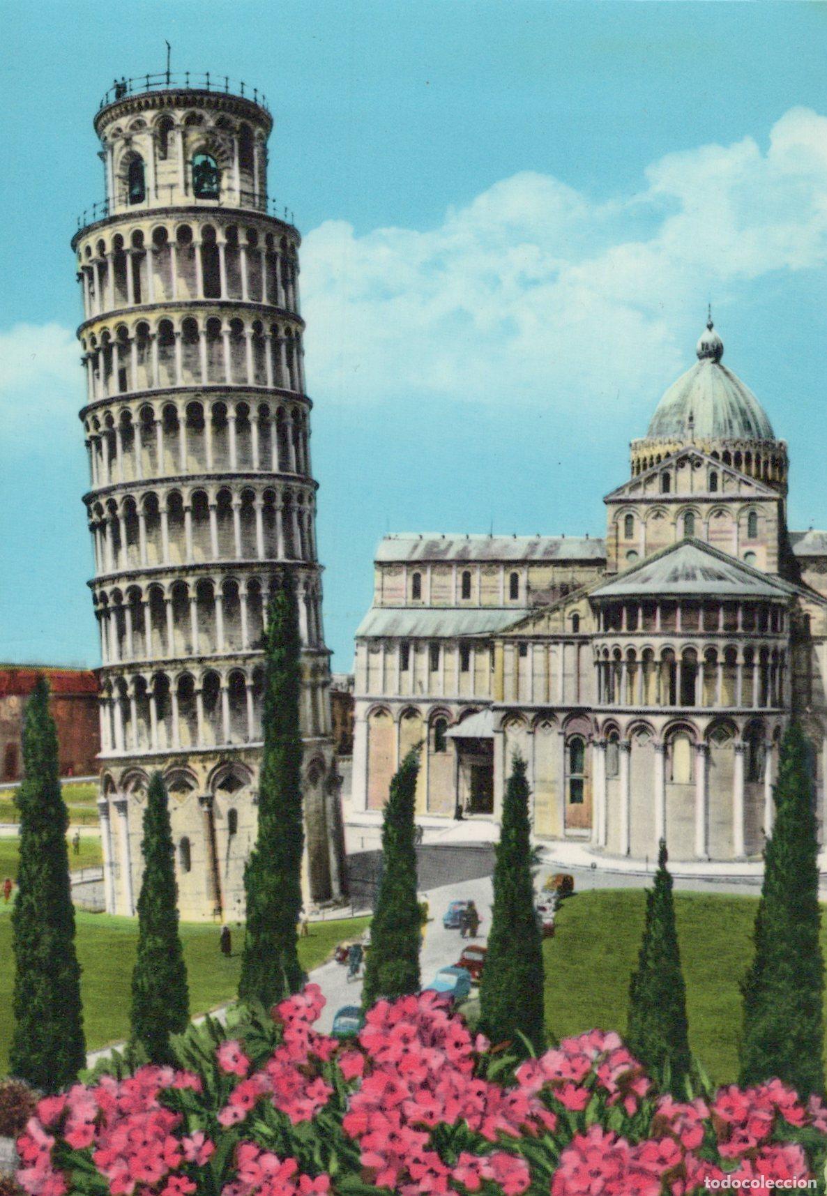 Cartes Postales: Italy Pisa Torre Pendente Abside Duomo Architecture Unposted *YAK792