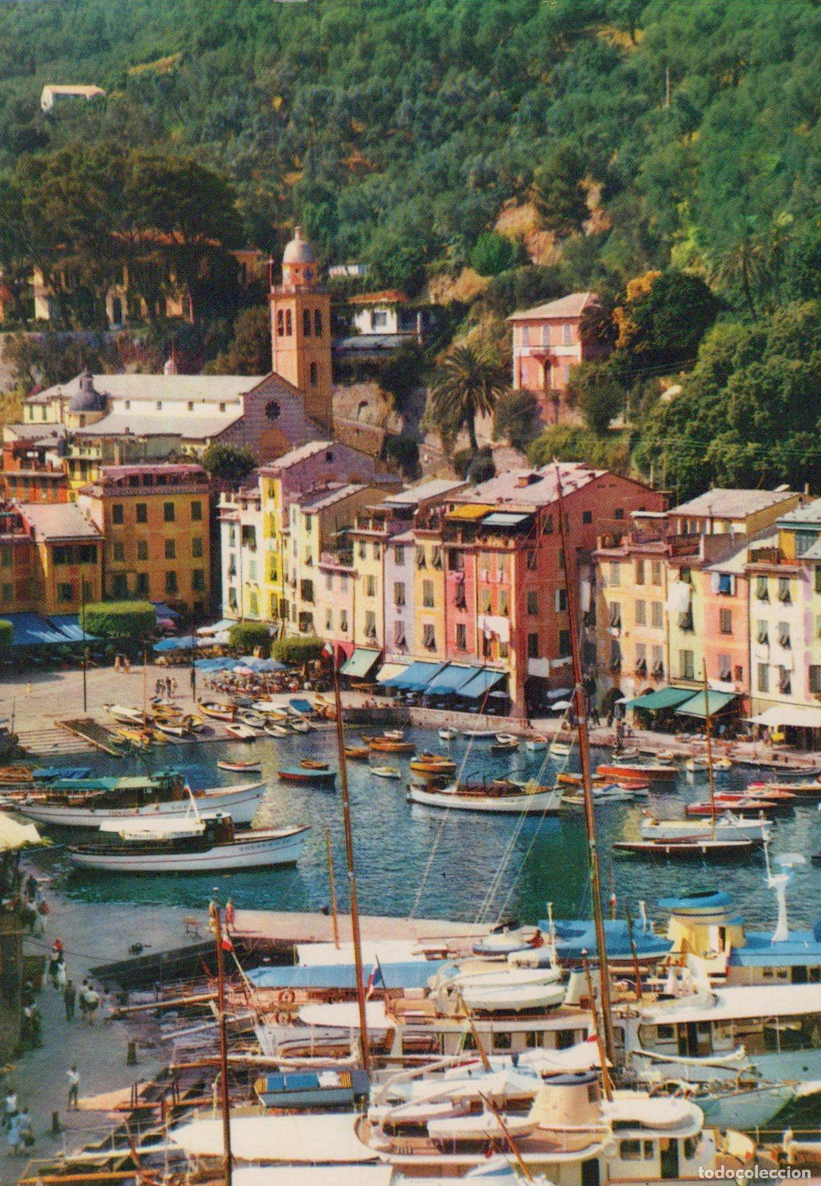 Cartes Postales: Italy Portofino Scorcio Panoramico Seaport Unposted *YAK549