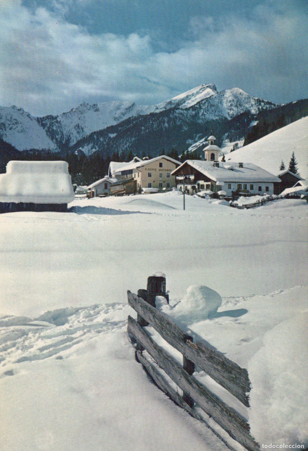 Postcards: Italy Alleghe Dolomiti Mountains Innevate Landscape Invernale Posted *YAK807