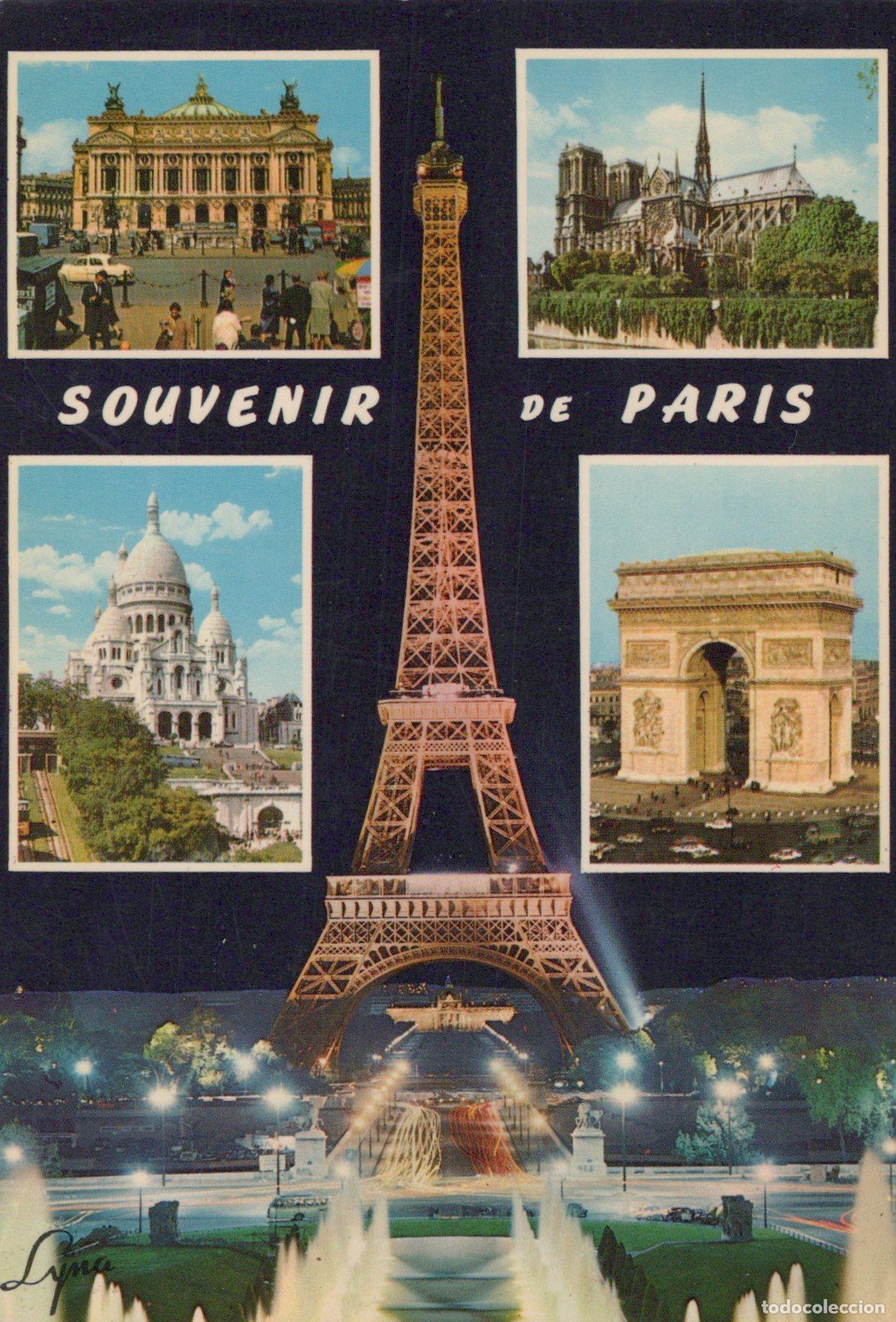 Postcards: France Paris Ile Souvenir Monuments Architecture Unposted *YAK831
