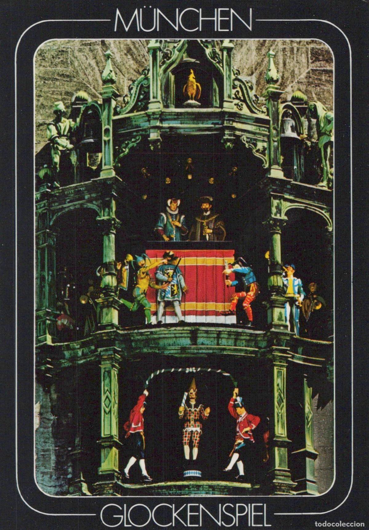Postcards: Germany Munich Bayern Glockenspiel am Rathaussturm Unposted *YAK818