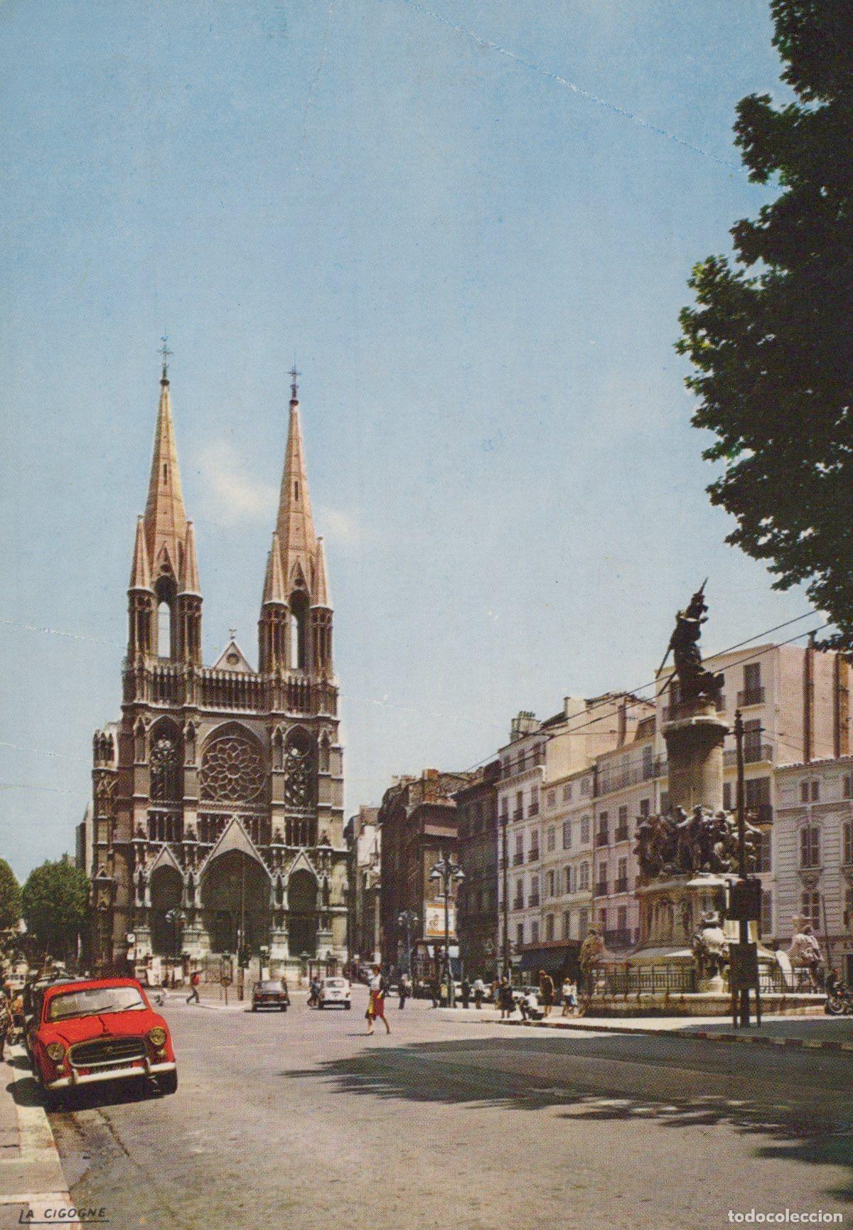 Postcards: France Marseille Church St Vincent Paul Architecture *YAK833