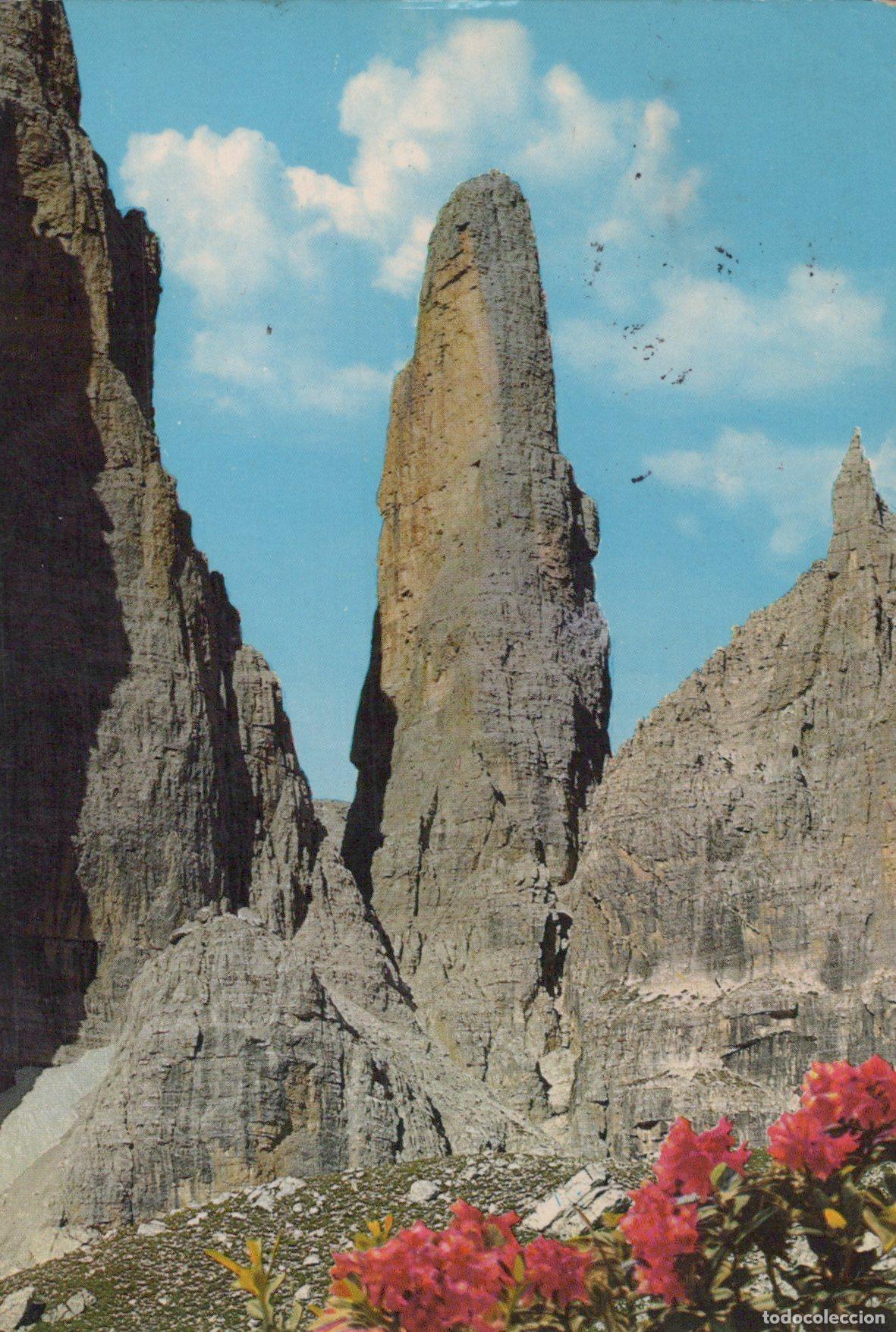 Cartes Postales: Italy Dolomiti Brenta Campanile Basso M 2877 Landscape Posted *YAK589