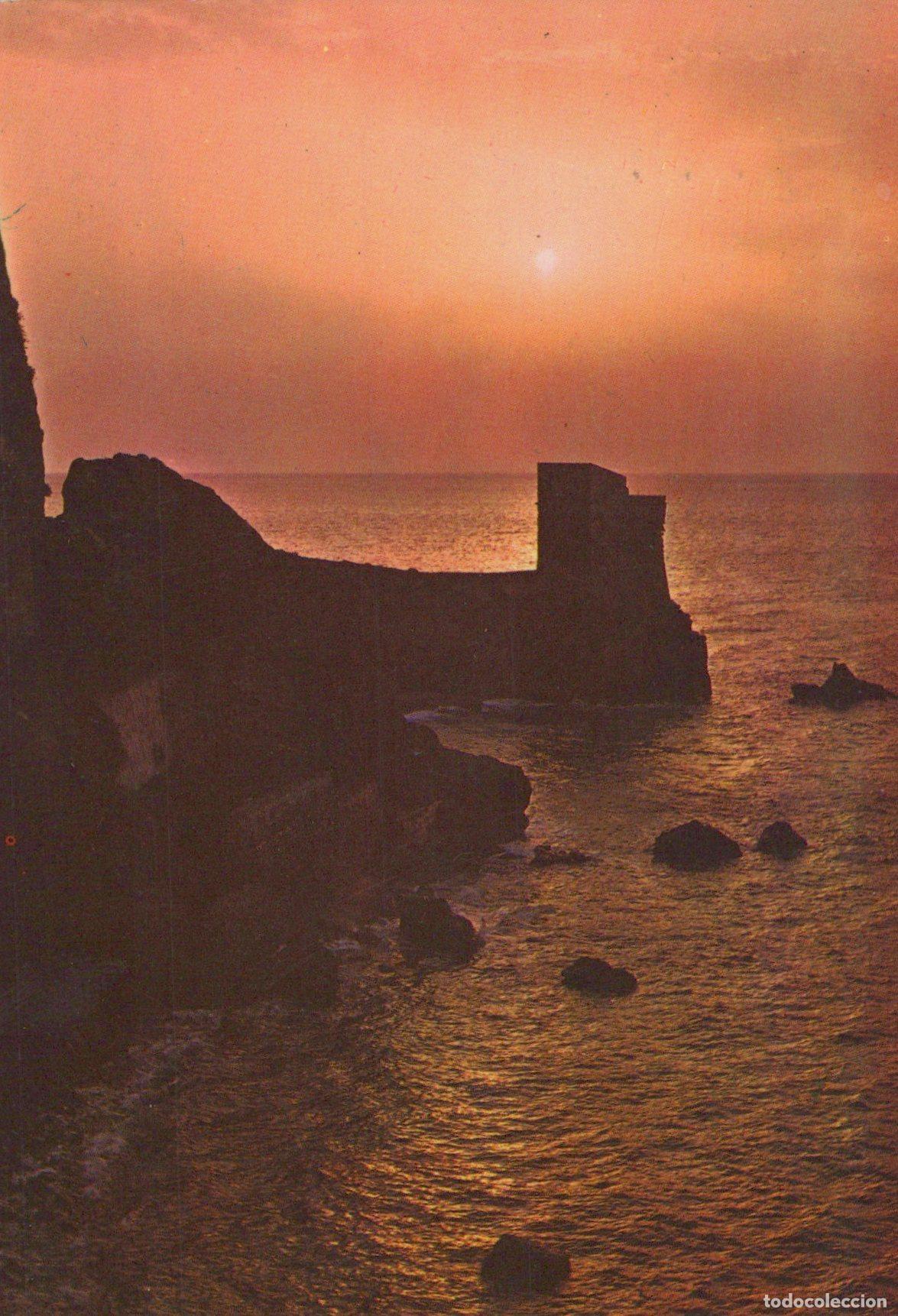 Cartoline: Italy Ginosa Norman Castle at Sunset Taranto *YAK585