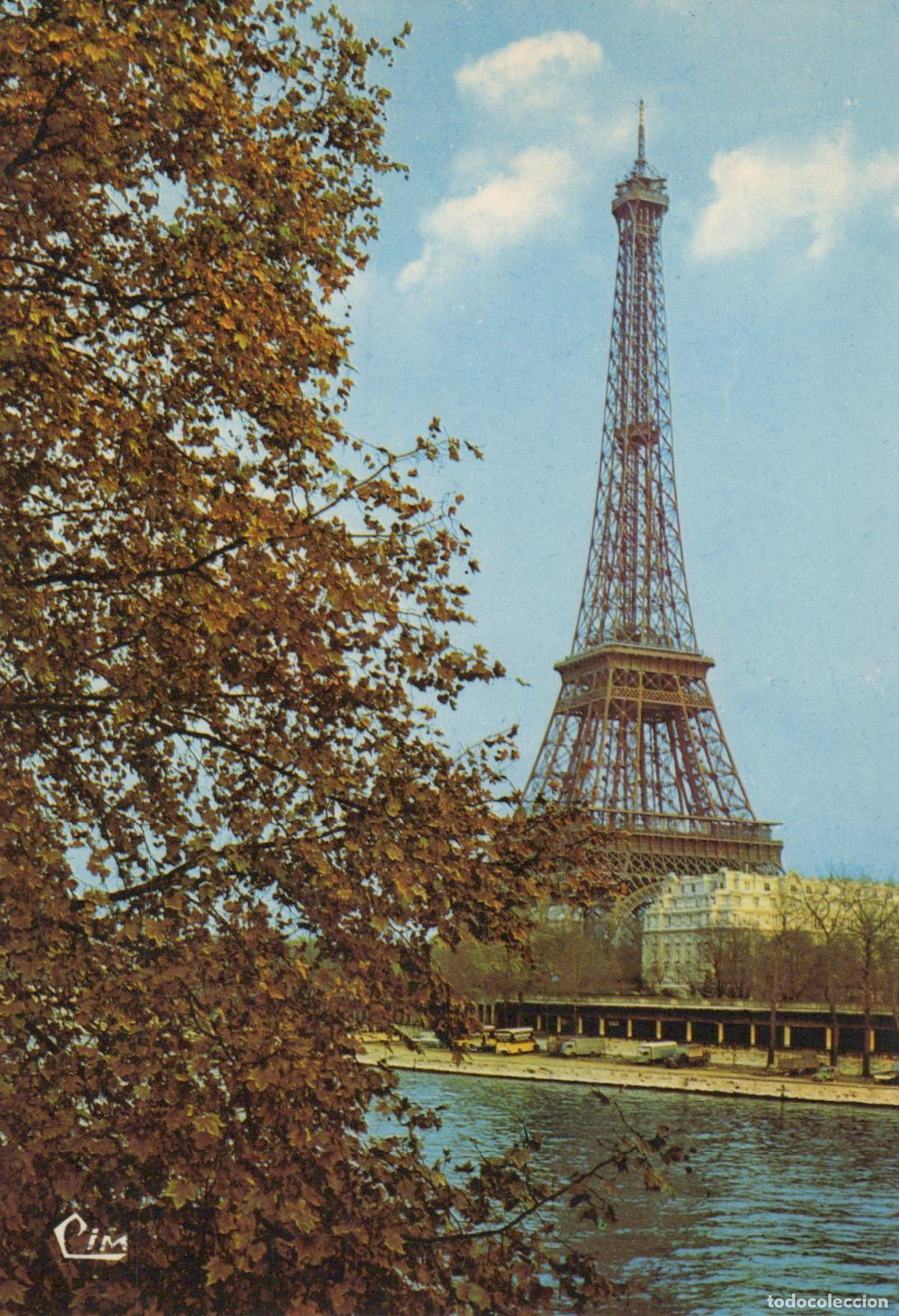 Postcards: France Paris Ile Tour Eiffel Architecture Unposted *YAK857