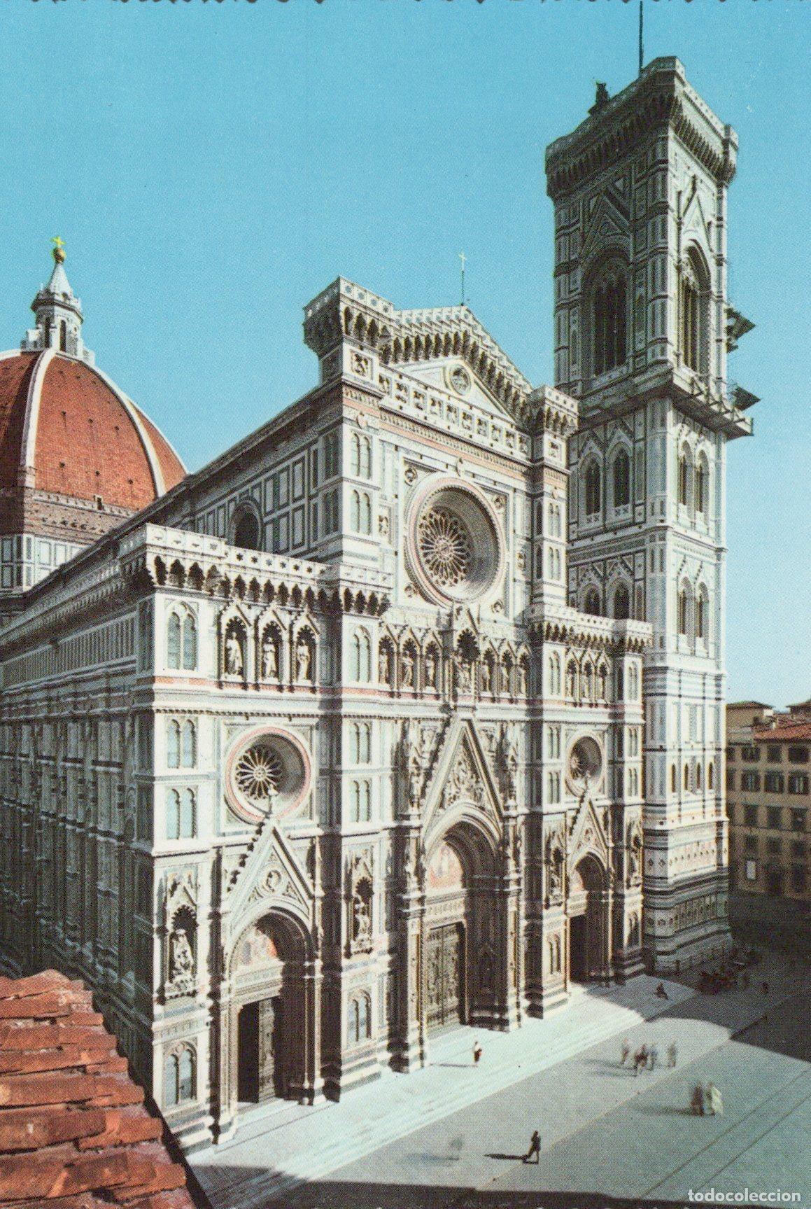 Cartes Postales: Italy Florence Florence Duomo Campanile Architecture Unposted *YAK881