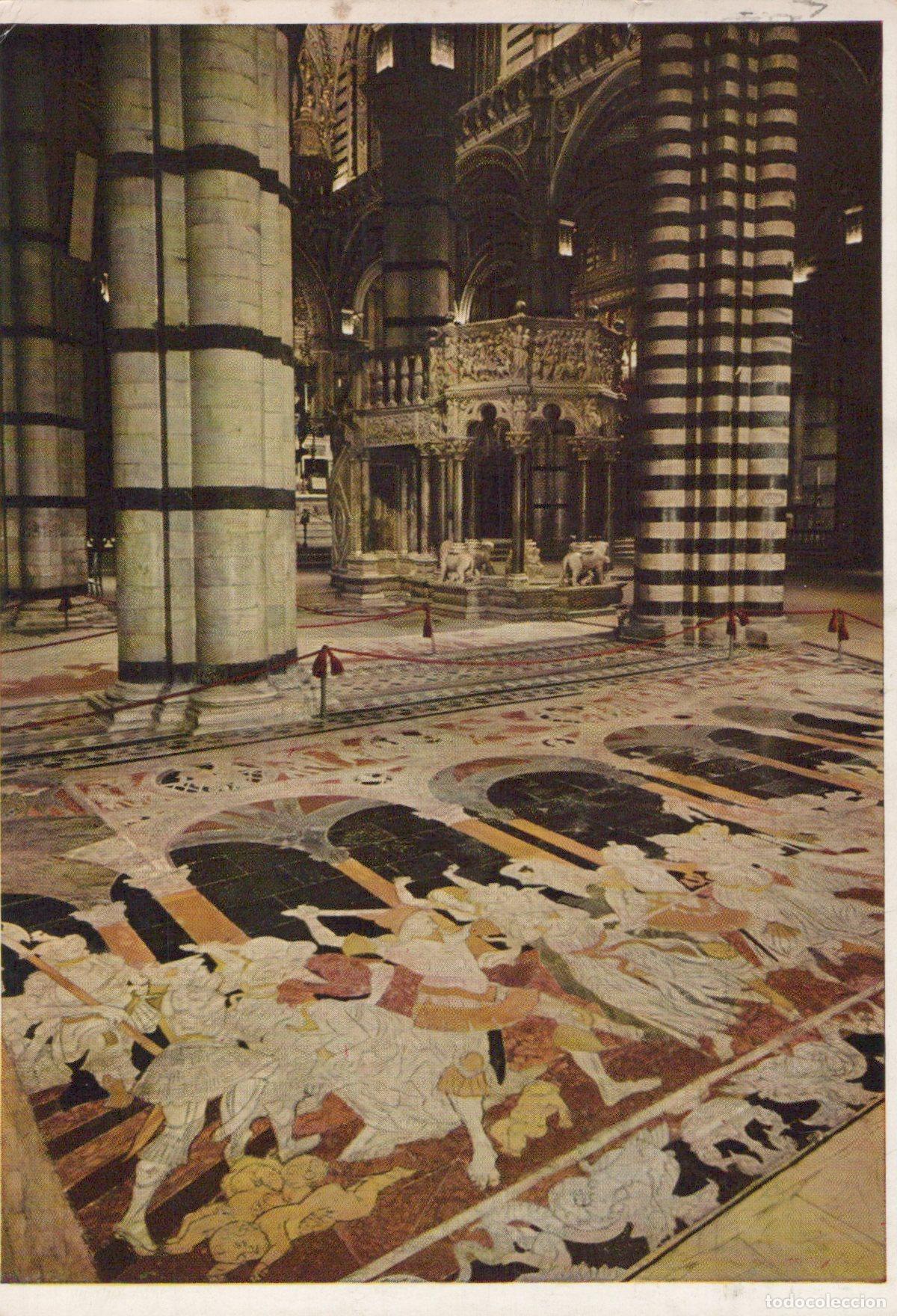 Postcards: Italy Siena Duomo Interno Matteo Giovanni la Strage Degli Innocenti *YAK590