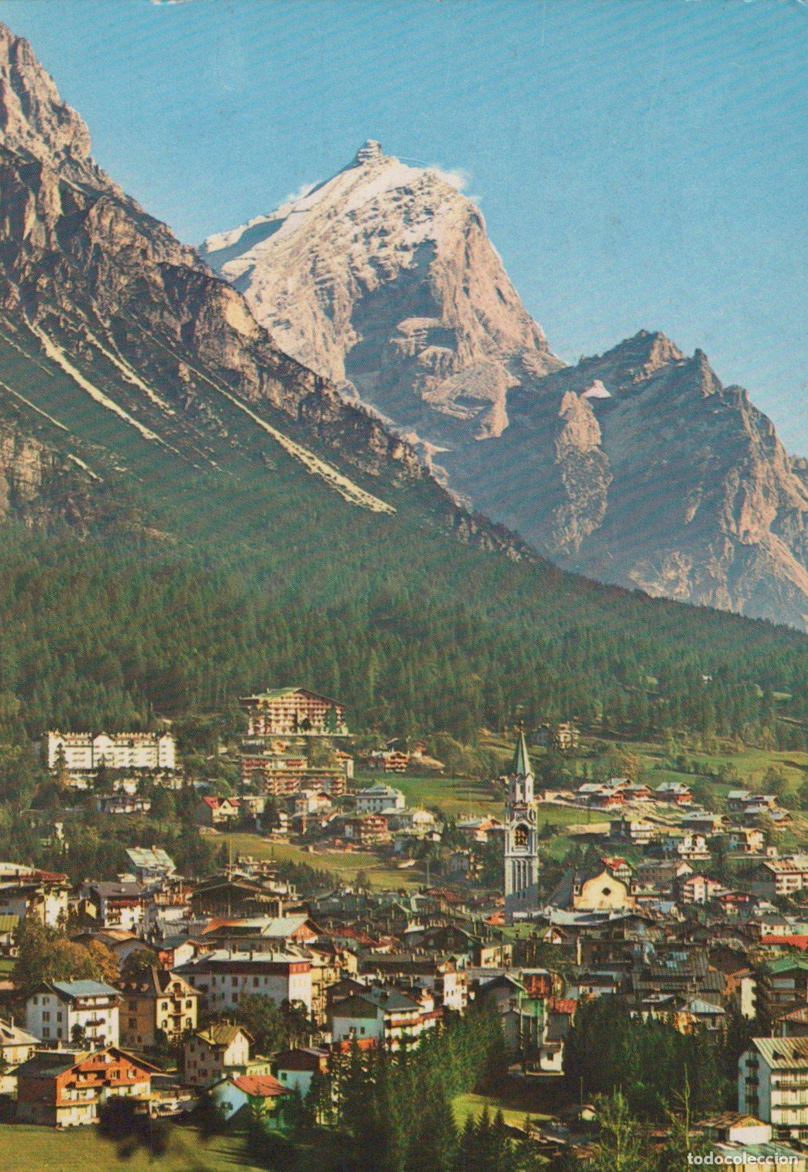 Postkarten: Italy Cortina Ampezzo Dolomiti Monte Antelao Landscape Posted *YAK599