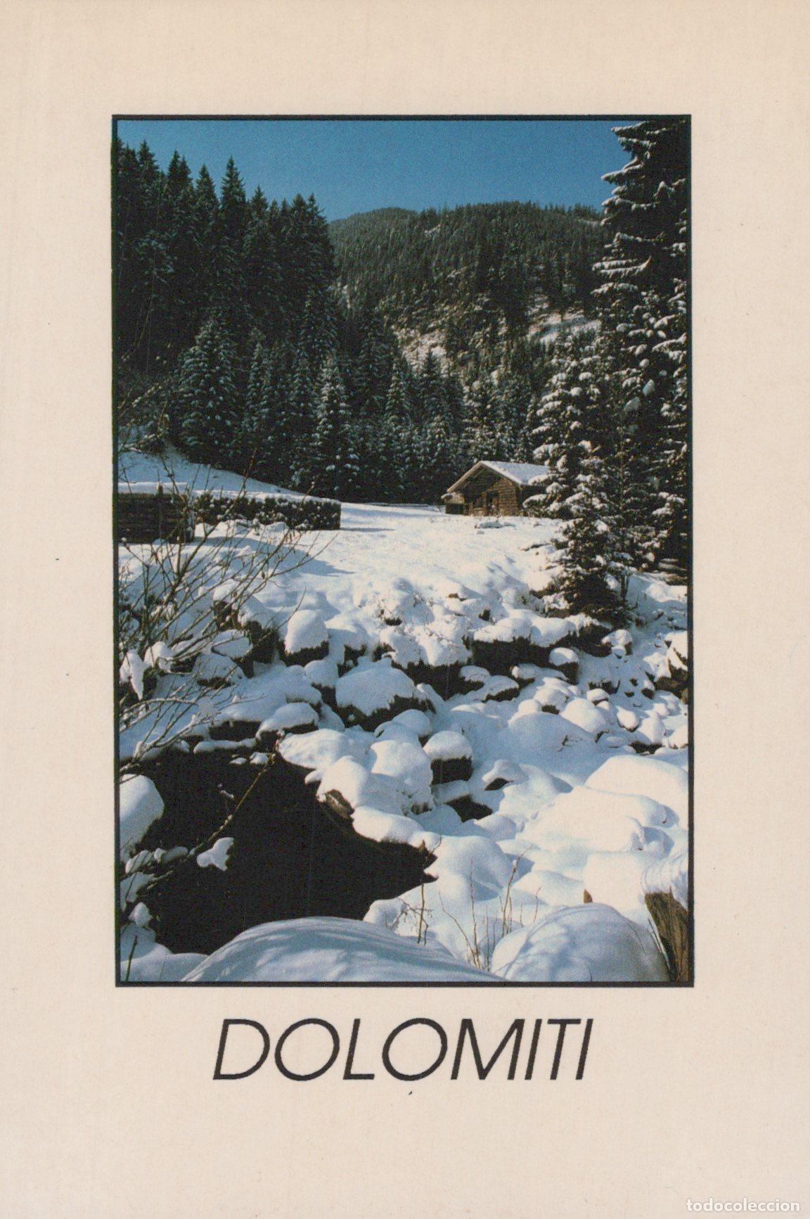 Cartoline: Italy Dolomiti Landscape Invernale Mountains Posted Unposted *YAK867