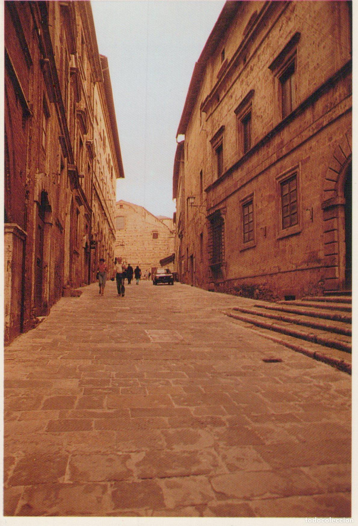 Cartes Postales: Italy Montepulciano Via Ricci Gia della Mercanzia Architecture Unposted *YAK858