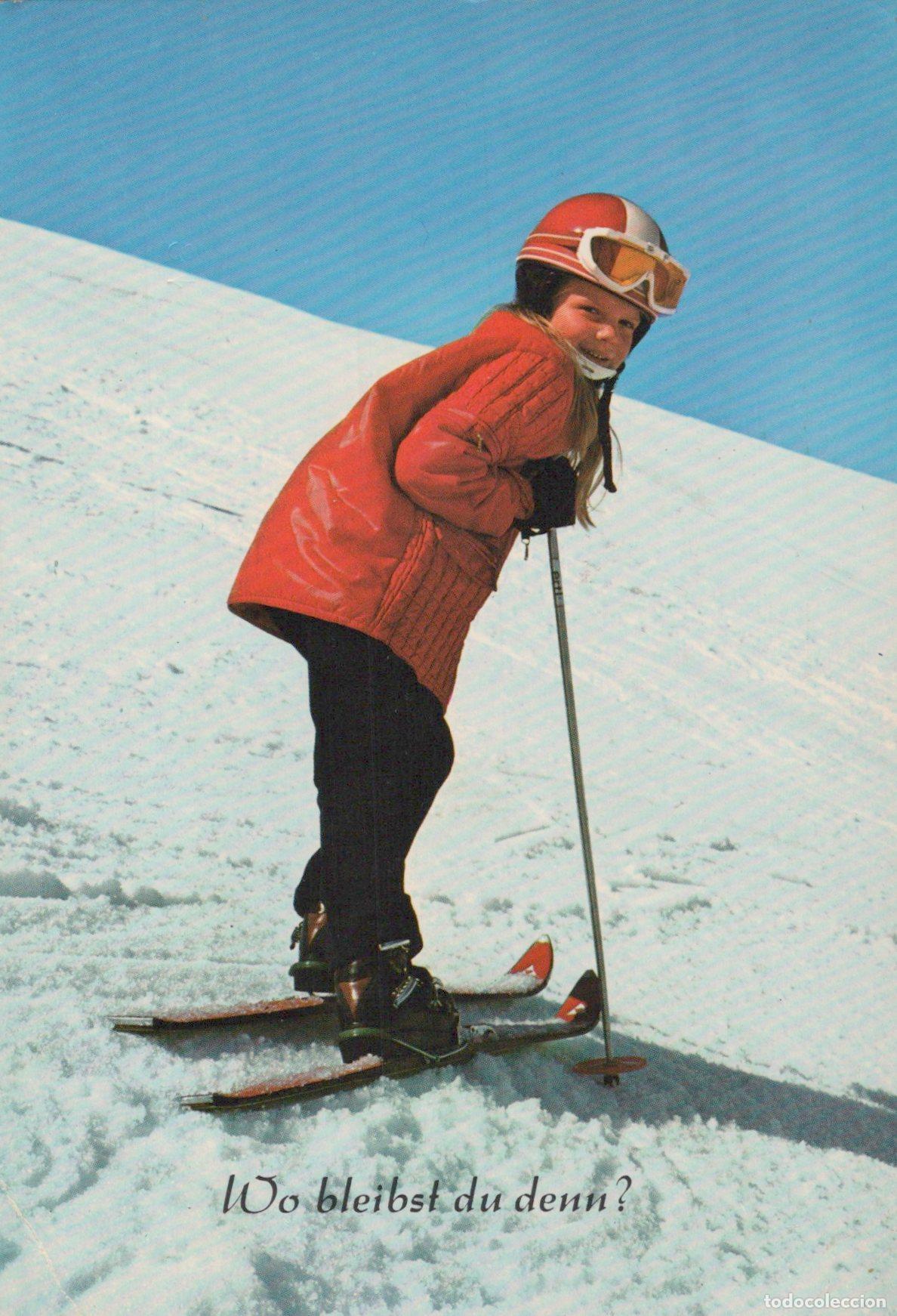 Cartes Postales: Austria Tyrol Child Skiing Winter Sport *YAK595