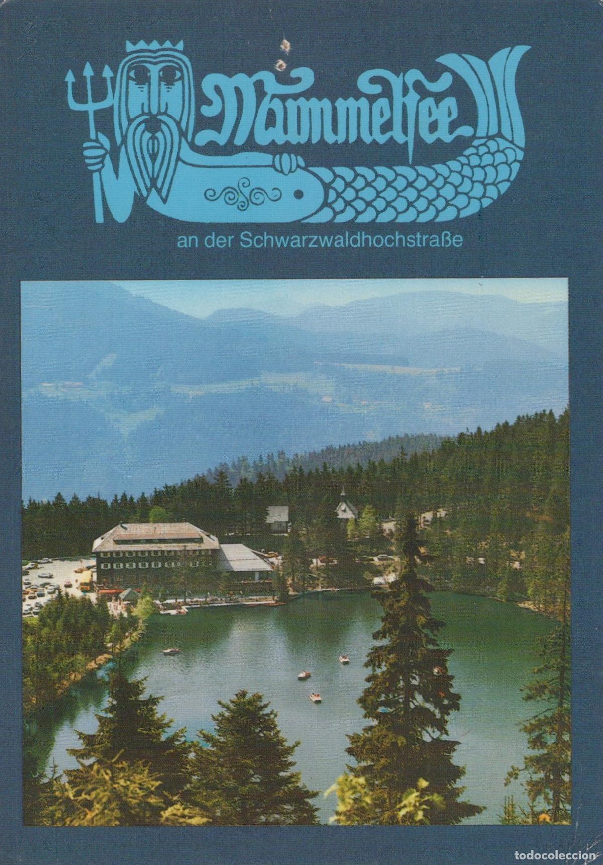 Postcards: Germany Mummelsee Black Forest Hotel Landscape *YAK604