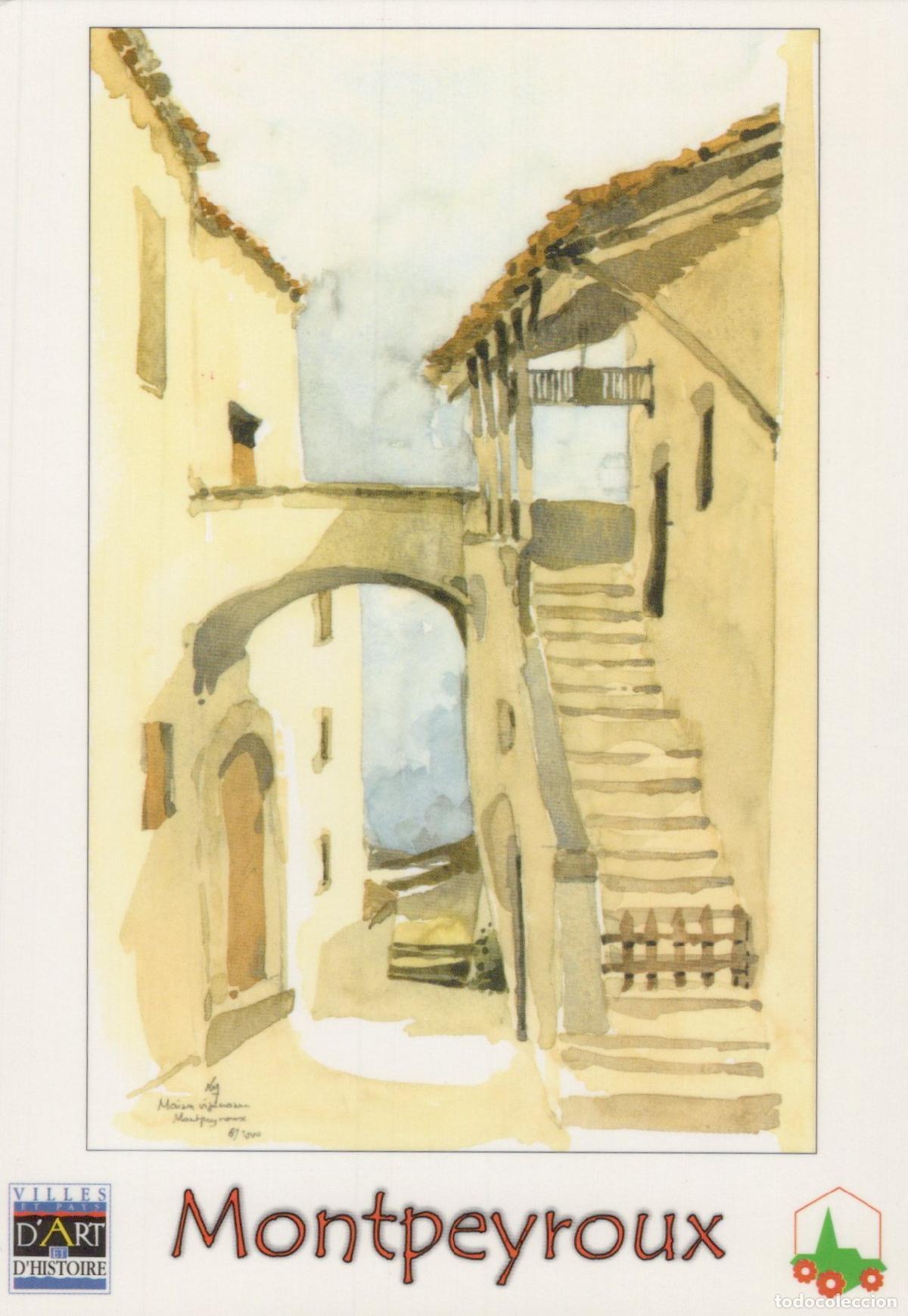 Postkarten: France Montpeyroux Maison Vigneronne Architecture Unposted *YAK891